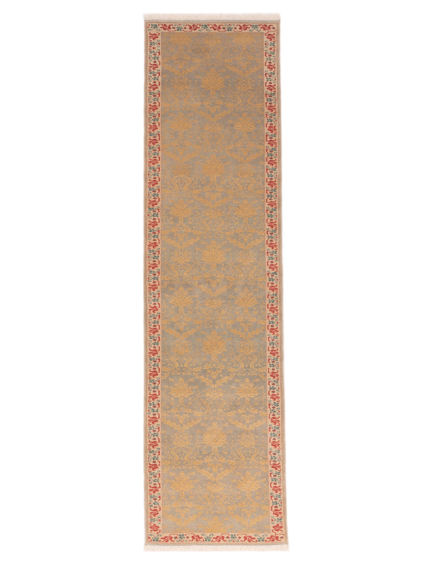 Pasha Antique Loom  Light Blue Ivory Transitional