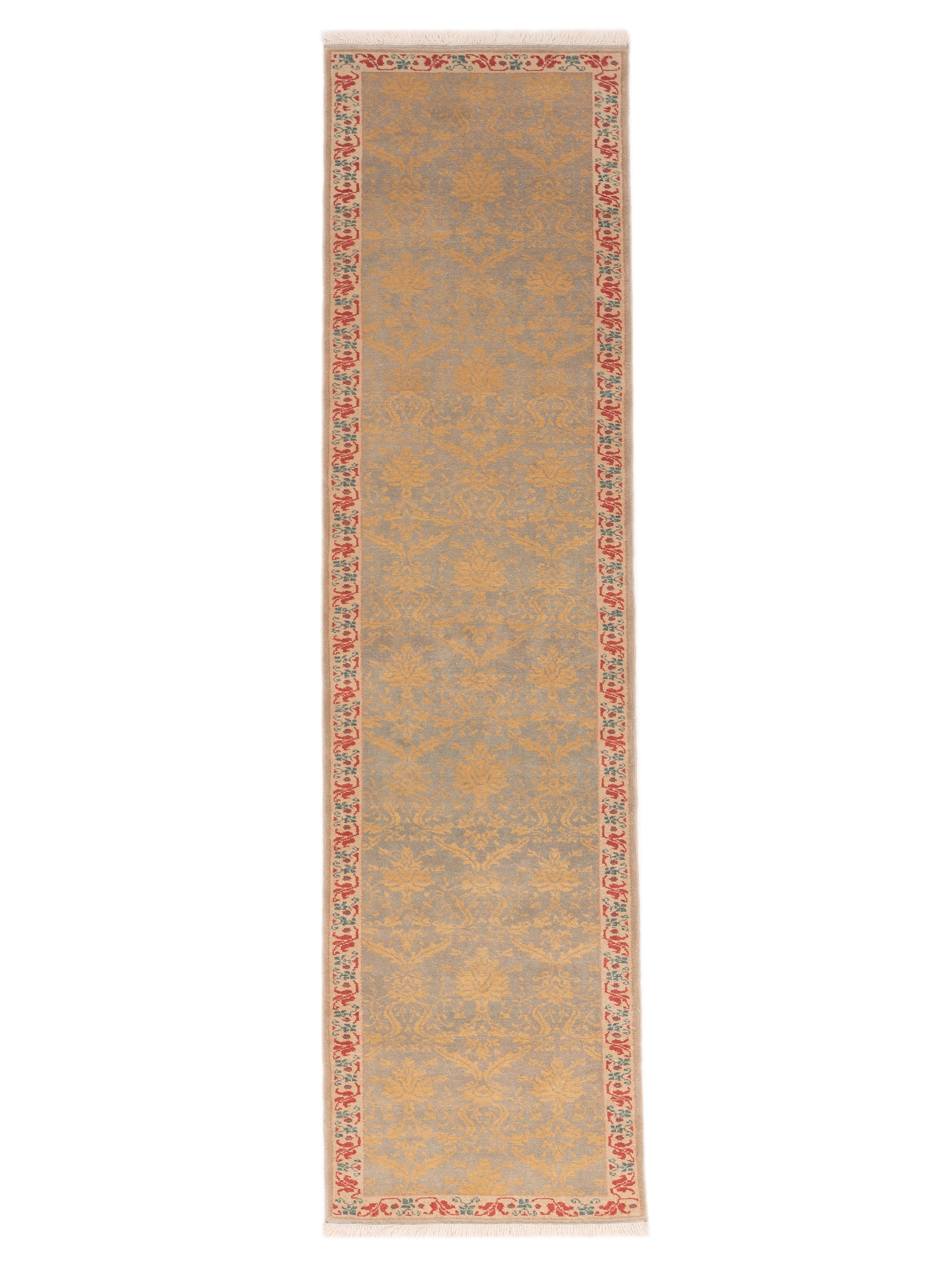 Pasha Antique Loom  Light Blue Ivory Transitional
