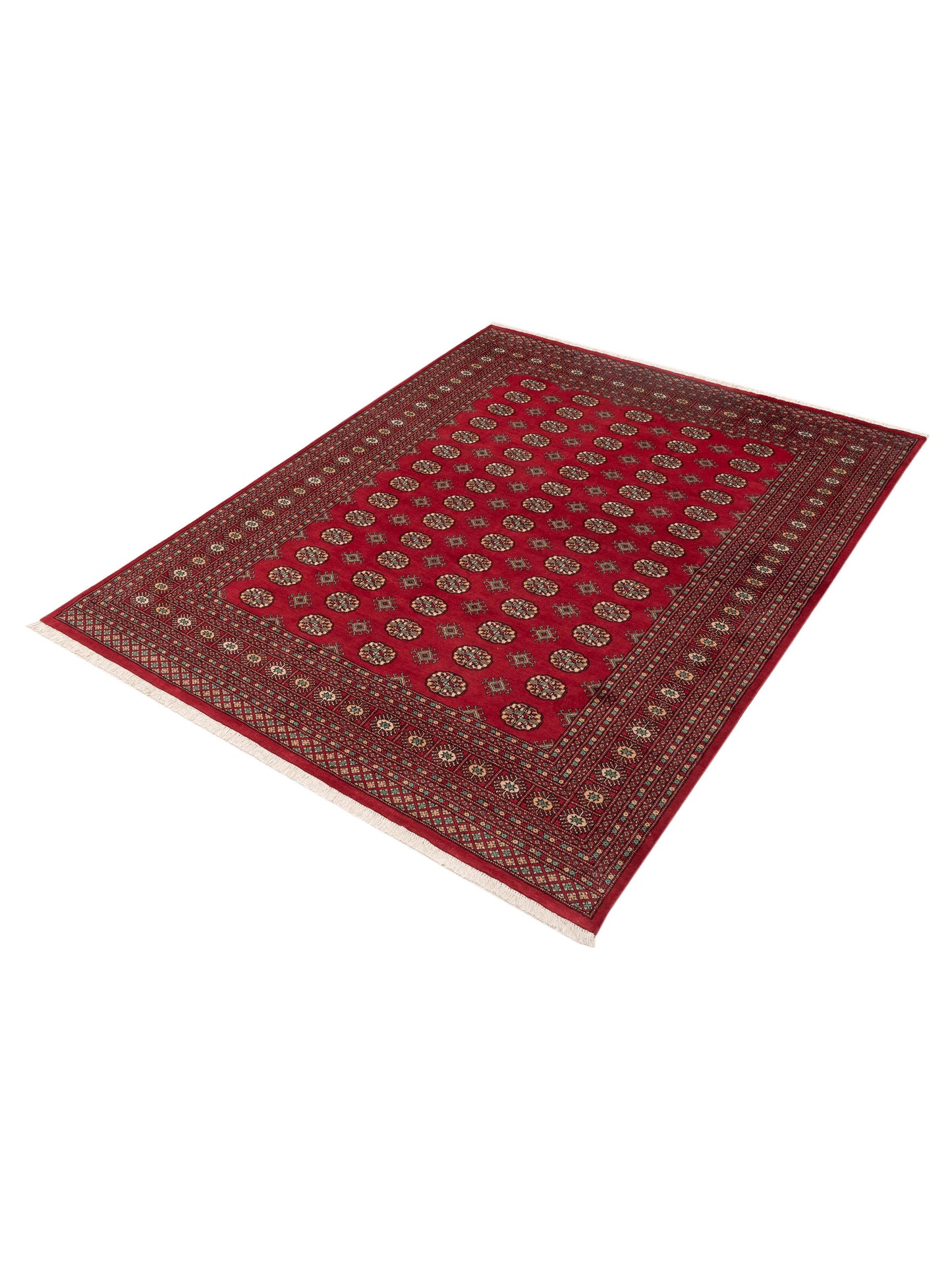 Bokhara 153397 Red Red 8.2x10.3 Hand Knotted Rug