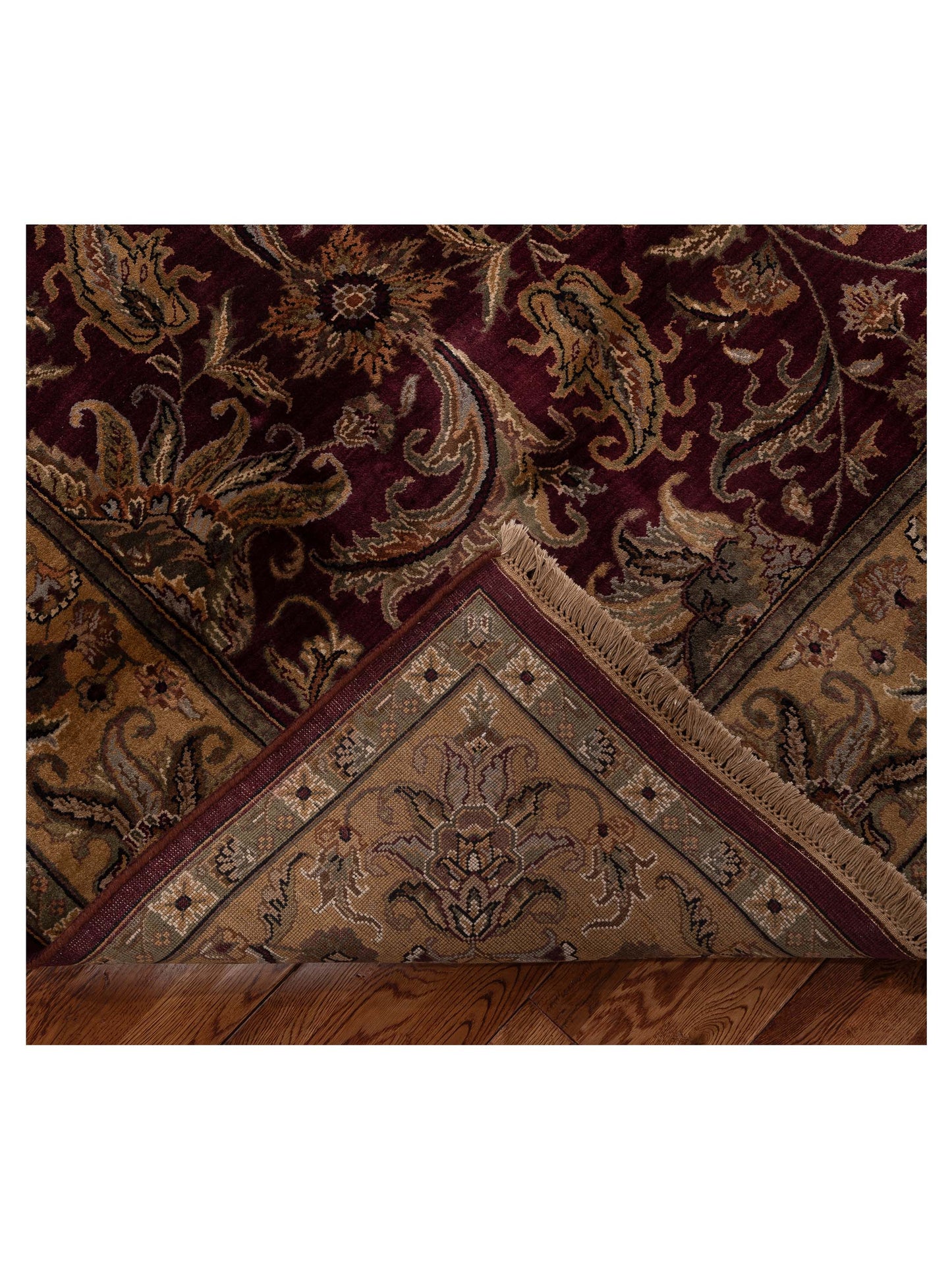 Royal 999919 Red Gold 7.11x10 Hand Knotted Rug