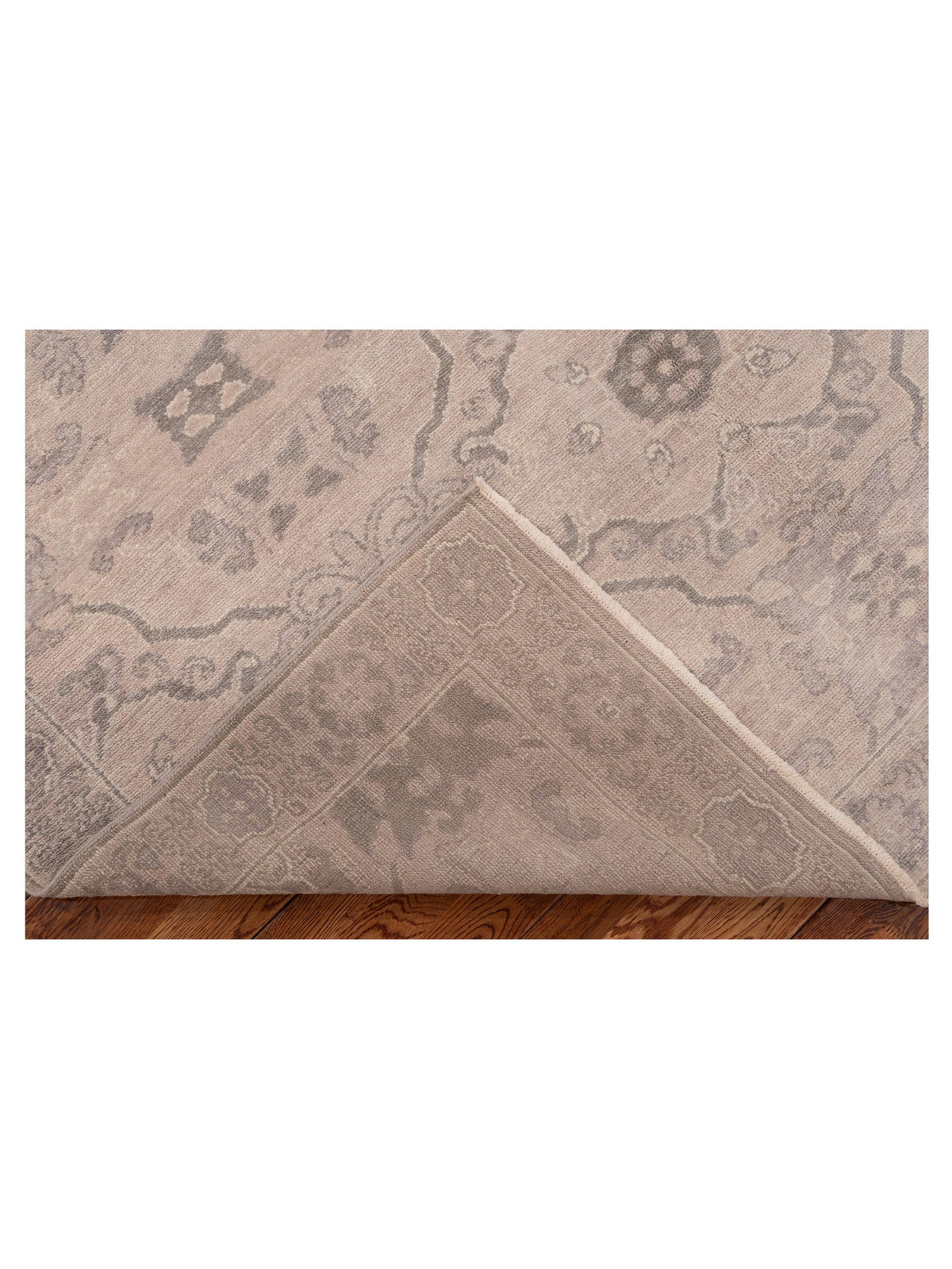 Andalusia 125242 Gray Green 6x9.1 Hand Knotted Rug