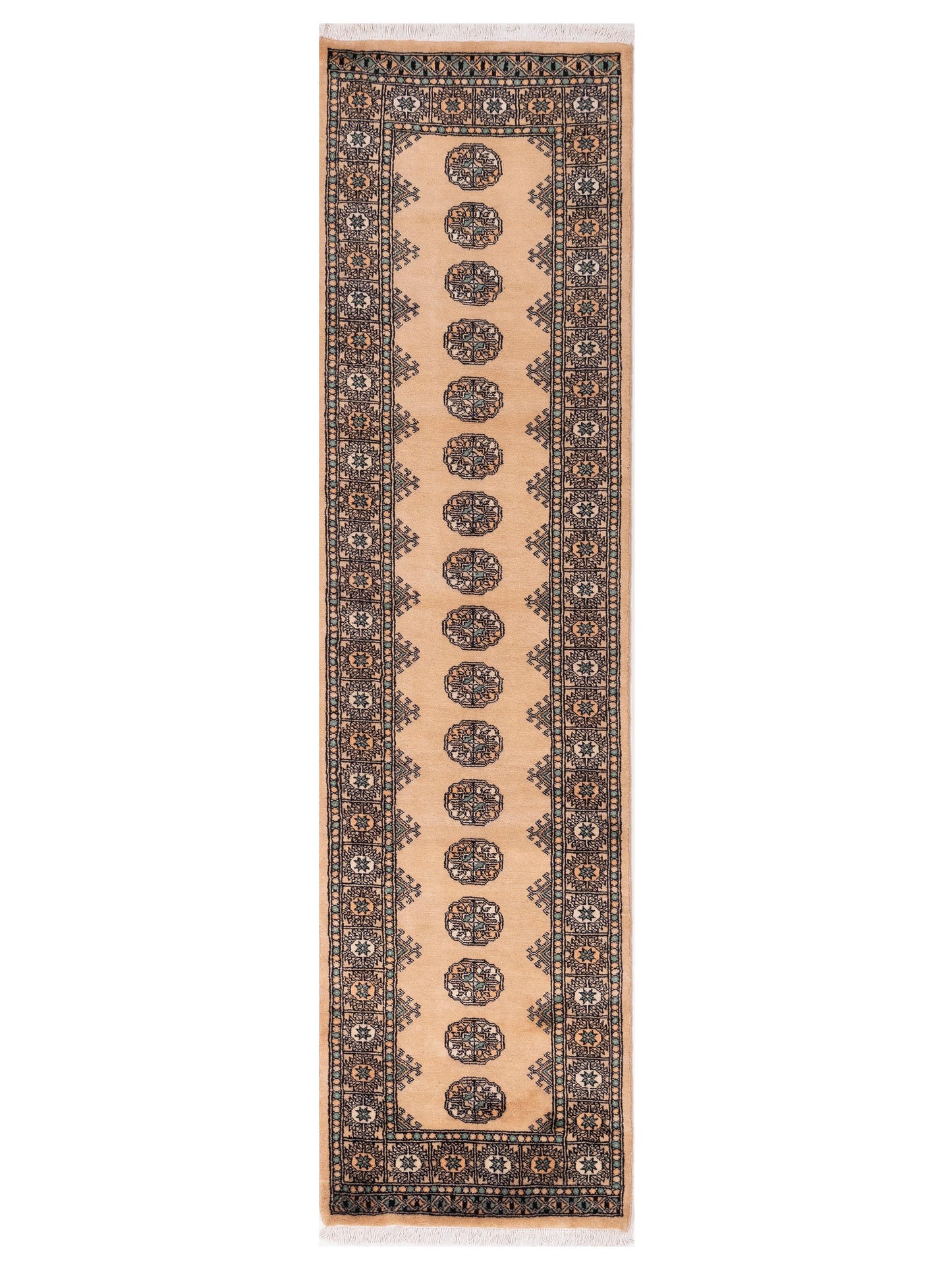 Nomad Bokhara  Beige Beige Traditional