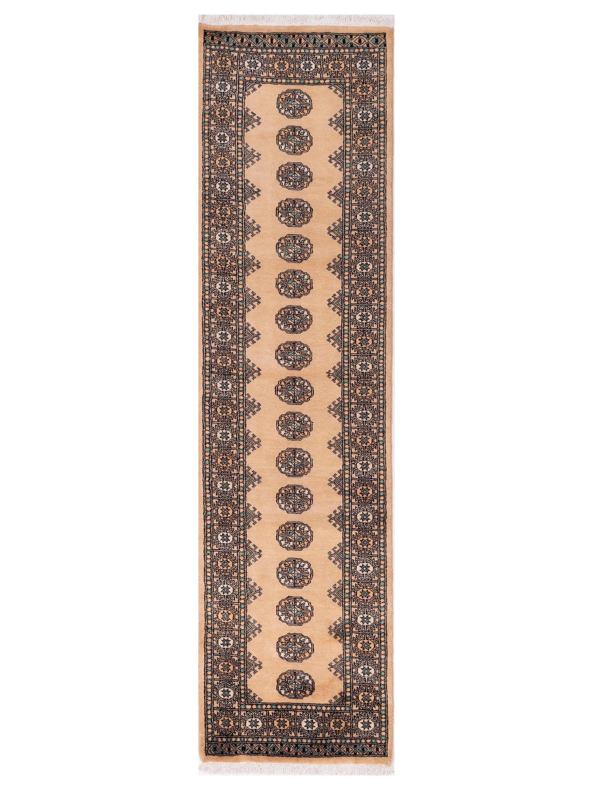 Nomad Bokhara  Beige Beige Traditional