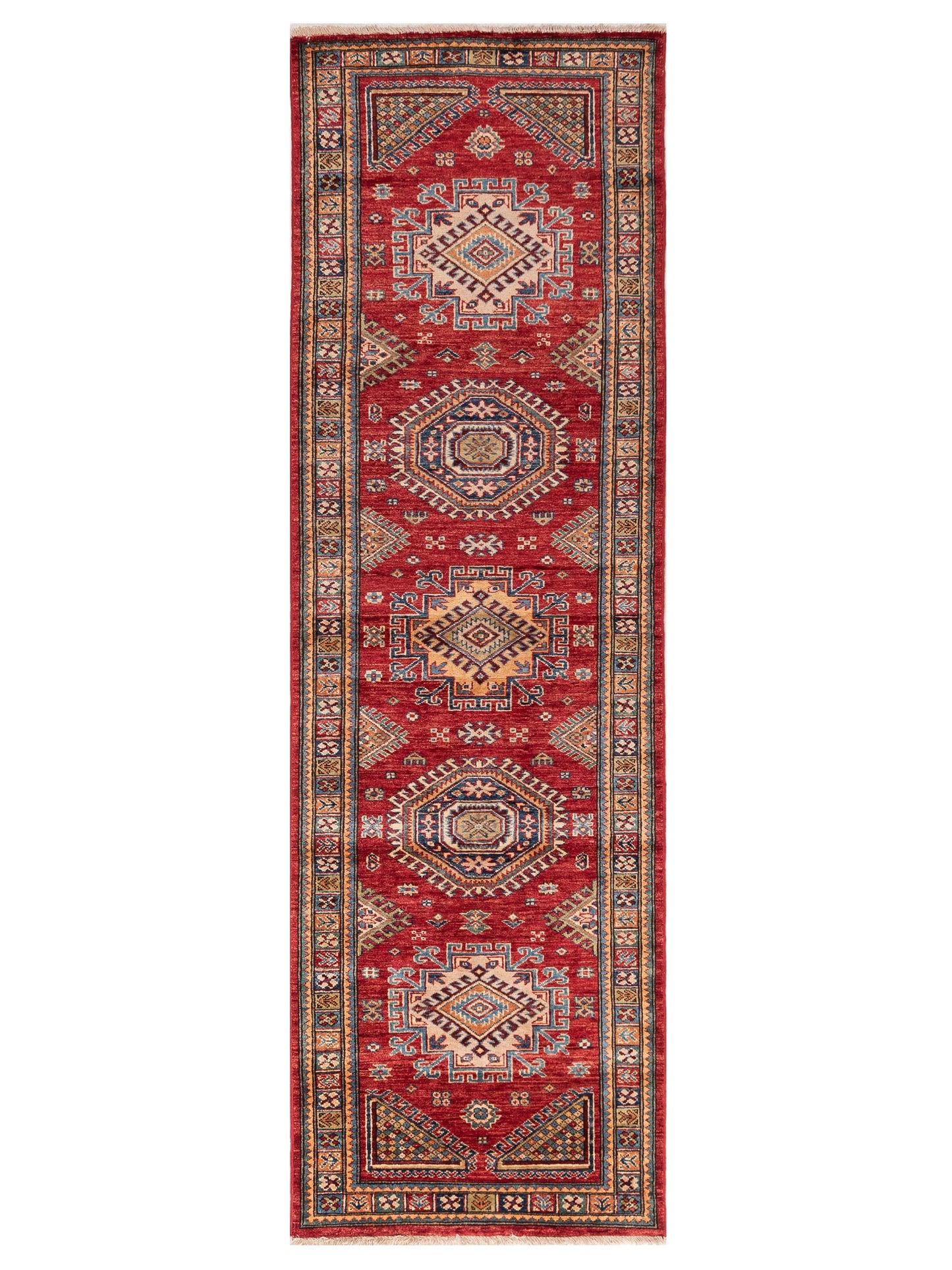 Nomad Super Kazak  Red Multi Tribal