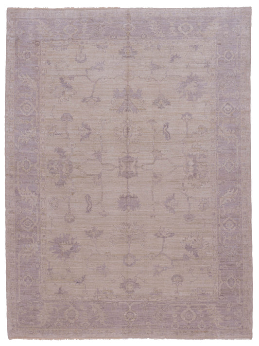 Anadol Angora Oushak  Ivory Gray Traditional