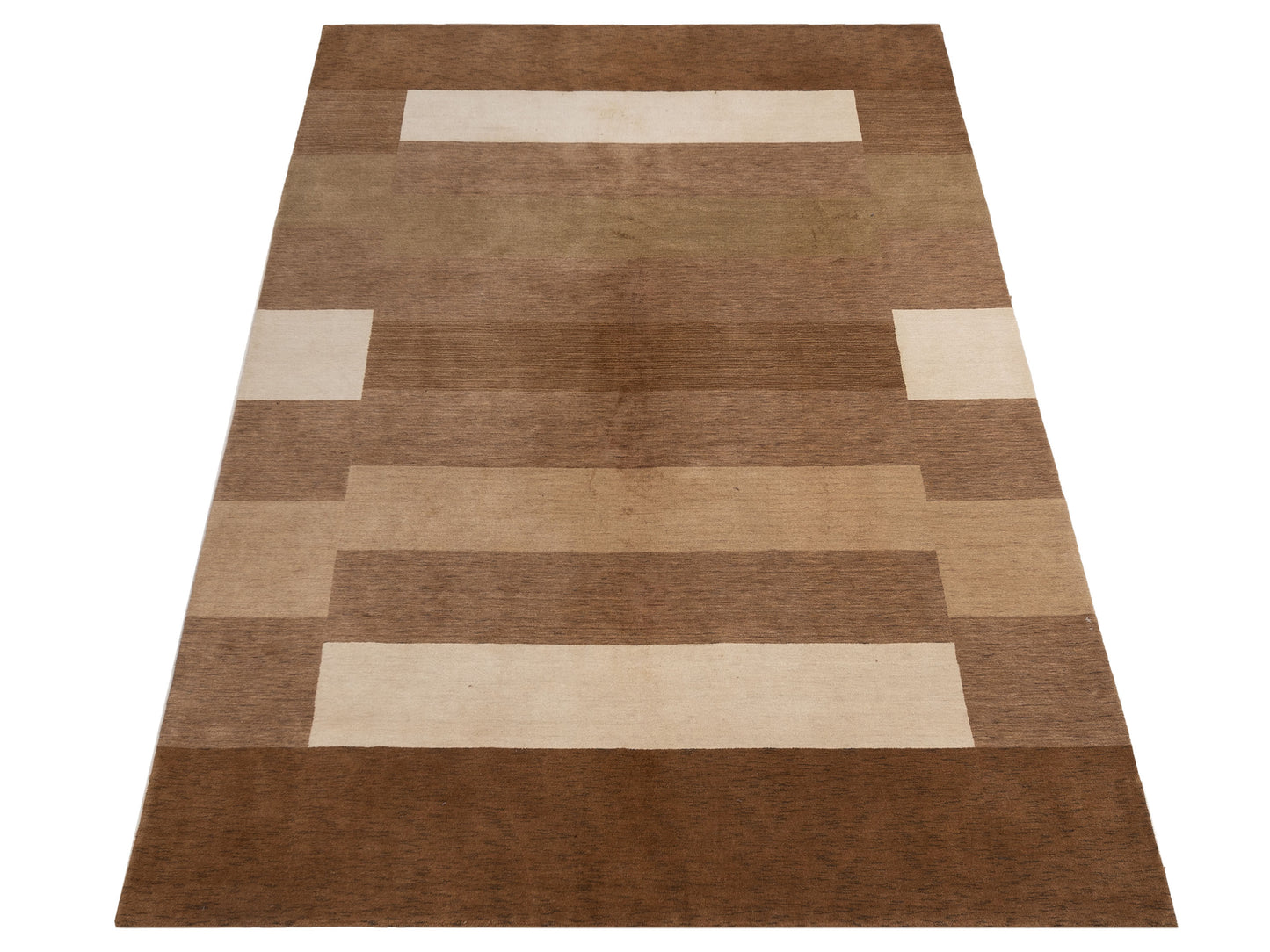 Himalayan 109808 Brown 7.11x11.1 Hand Knotted Rug