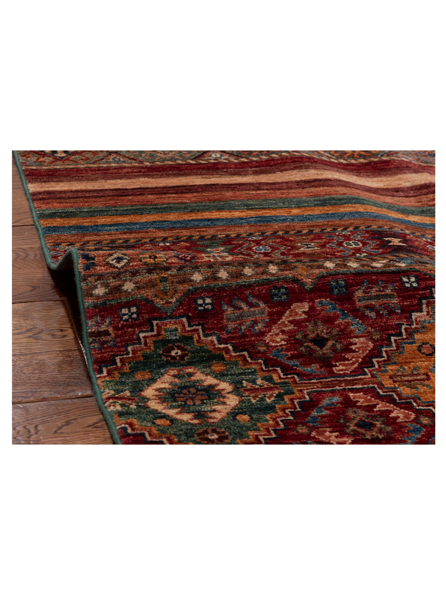 Horosan 152796 Multi Multi 8.8x11.11 Hand Knotted Rug