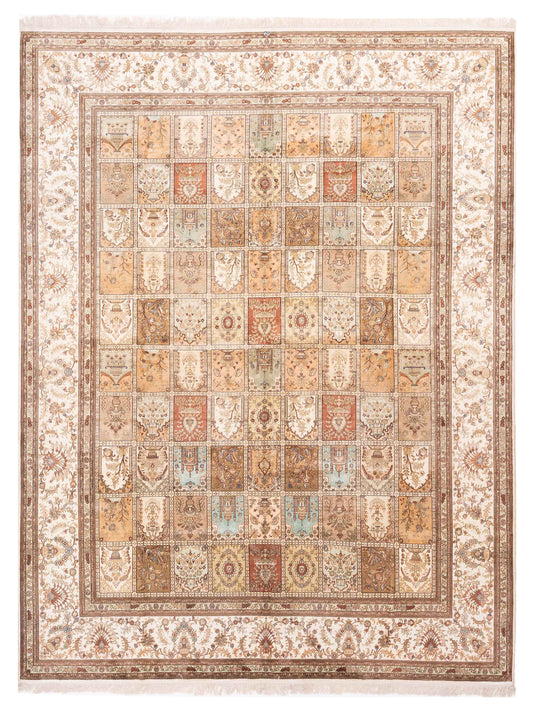 Pasha Pure Silk  Ivory Ivory Traditional