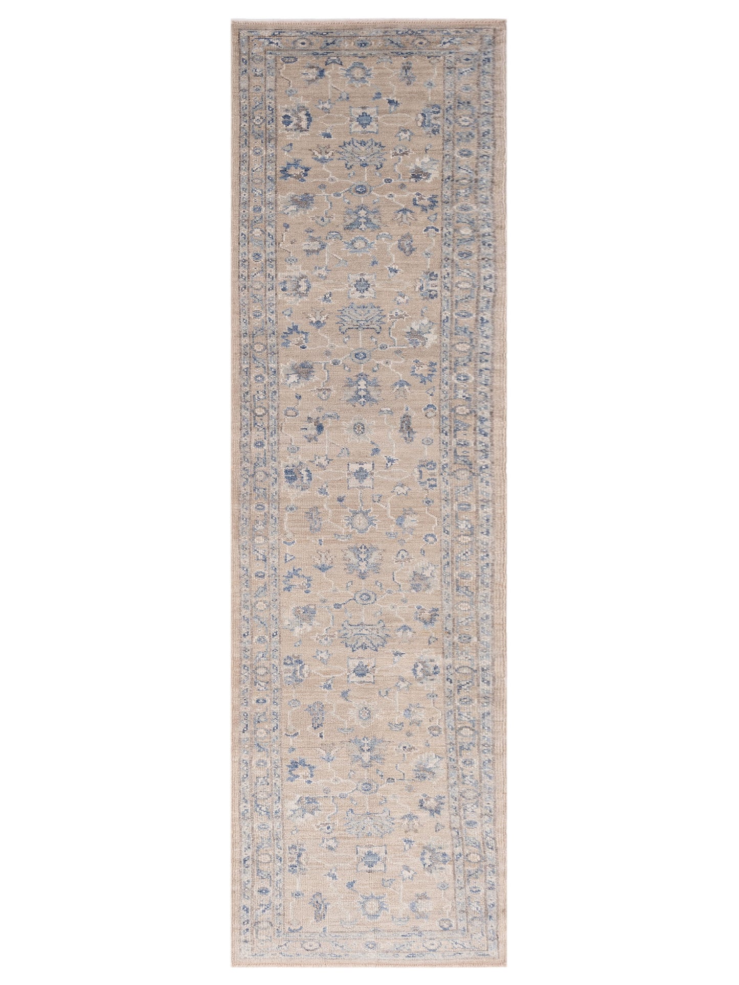 Anadol Angora Oushak  Brown Blue Traditional