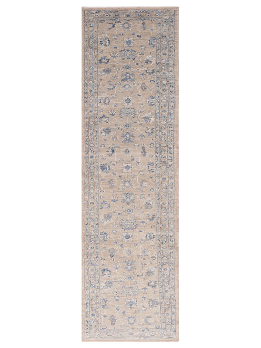 Anadol Angora Oushak  Brown Blue Traditional