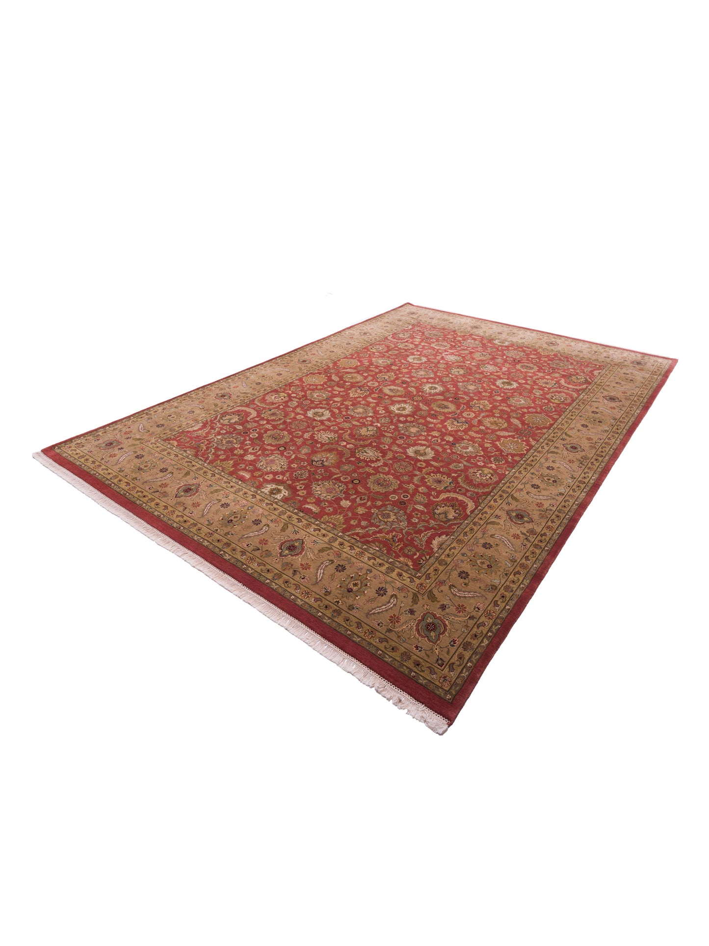 Sivas 95220 Rust Gold 10.2x14 Hand Knotted Rug