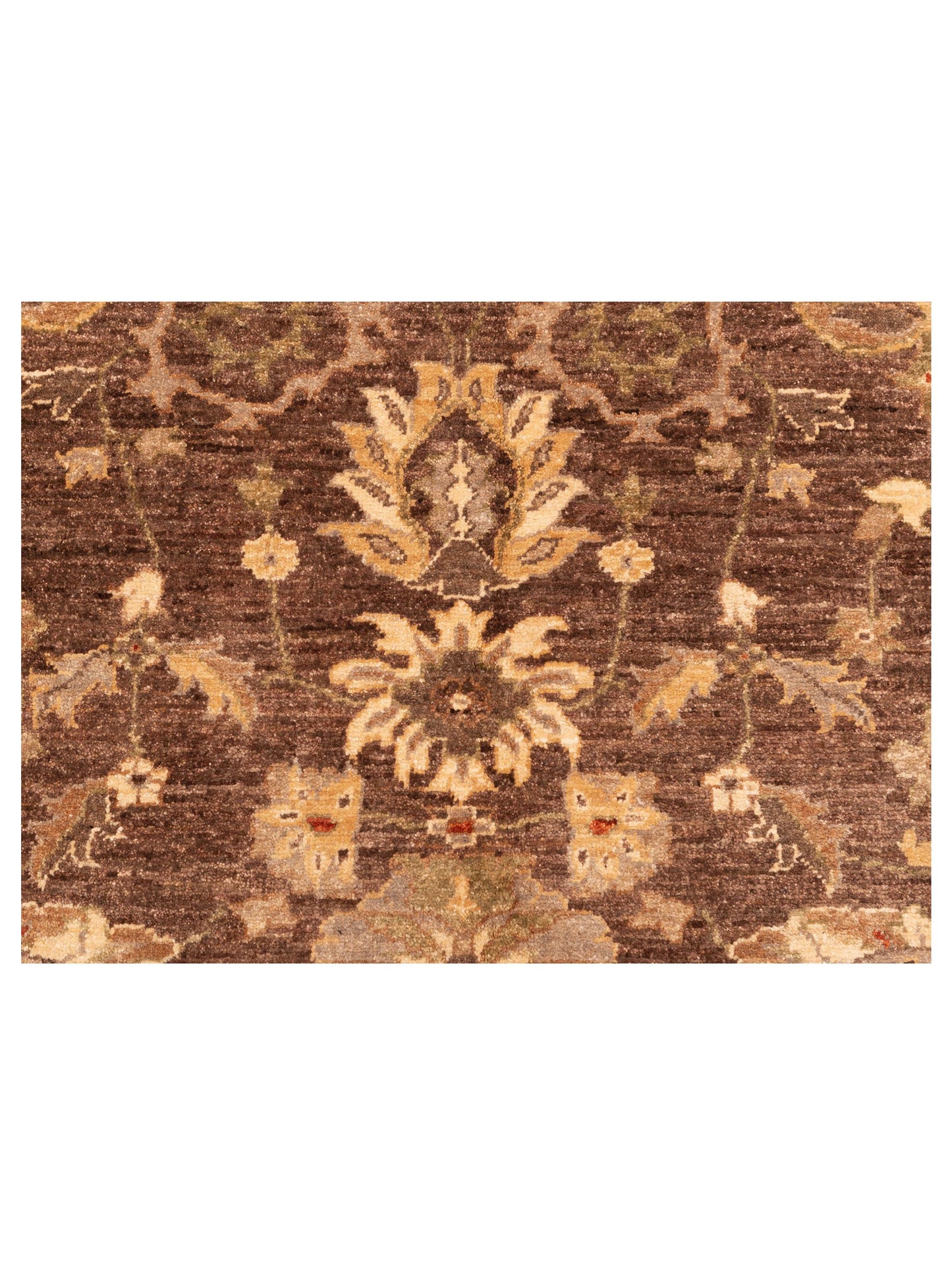 Sultan 92665 Brown Gray 9.2x11.4 Hand Knotted Rug
