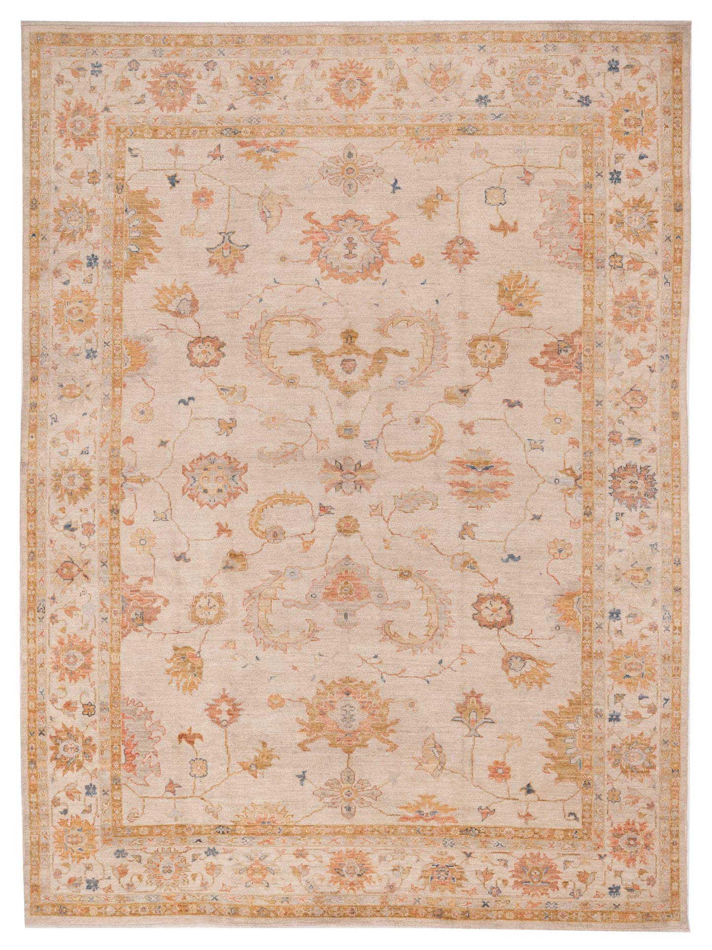Anadol Angora Oushak  Beige Beige Traditional