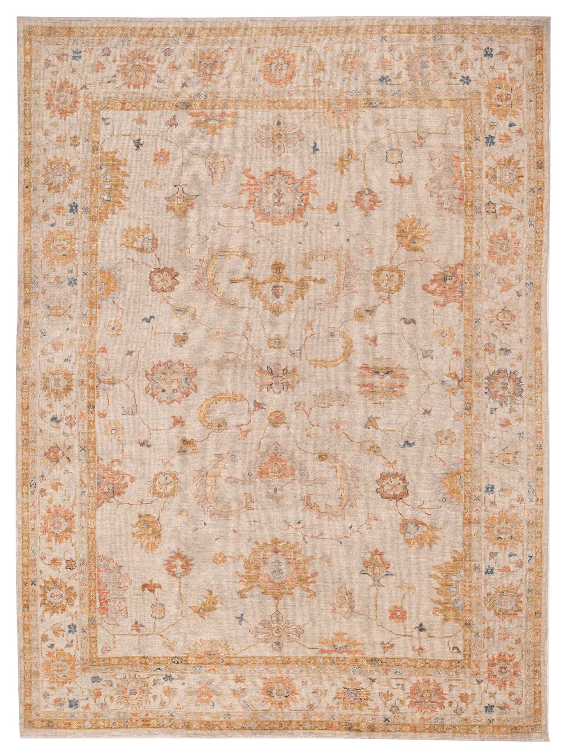 Anadol Angora Oushak  Beige Beige Traditional