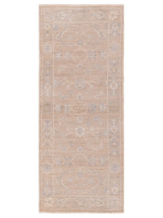 Anadol Angora Oushak  Brown Brown Traditional