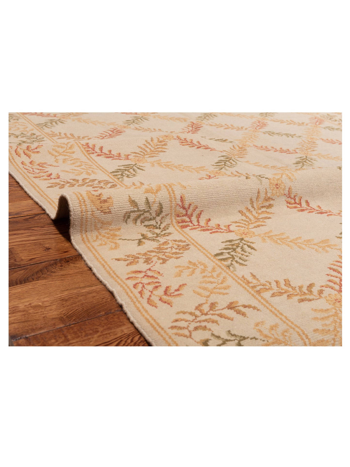 Bouquet 107520 Ivory 6.1x8.9 Hand Knotted Rug