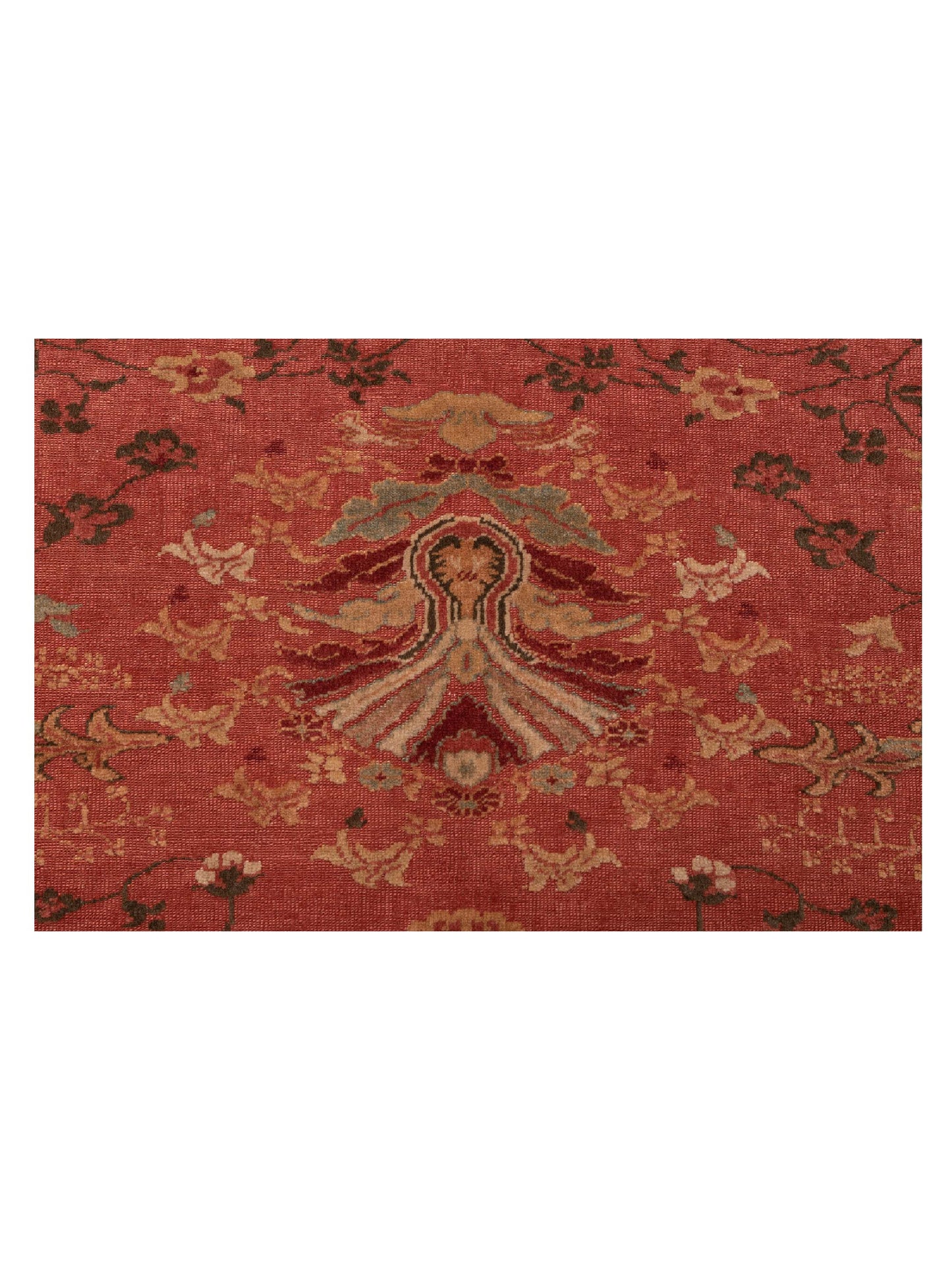 Antique Loom 117153 Pink Gold 9.3x1.10 Hand Knotted Rug