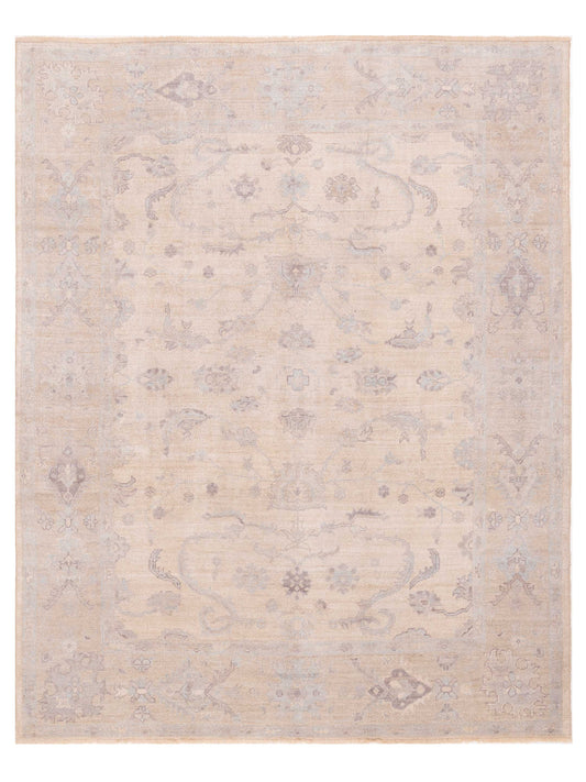 Anadol Angora Oushak  Ivory Ivory Traditional