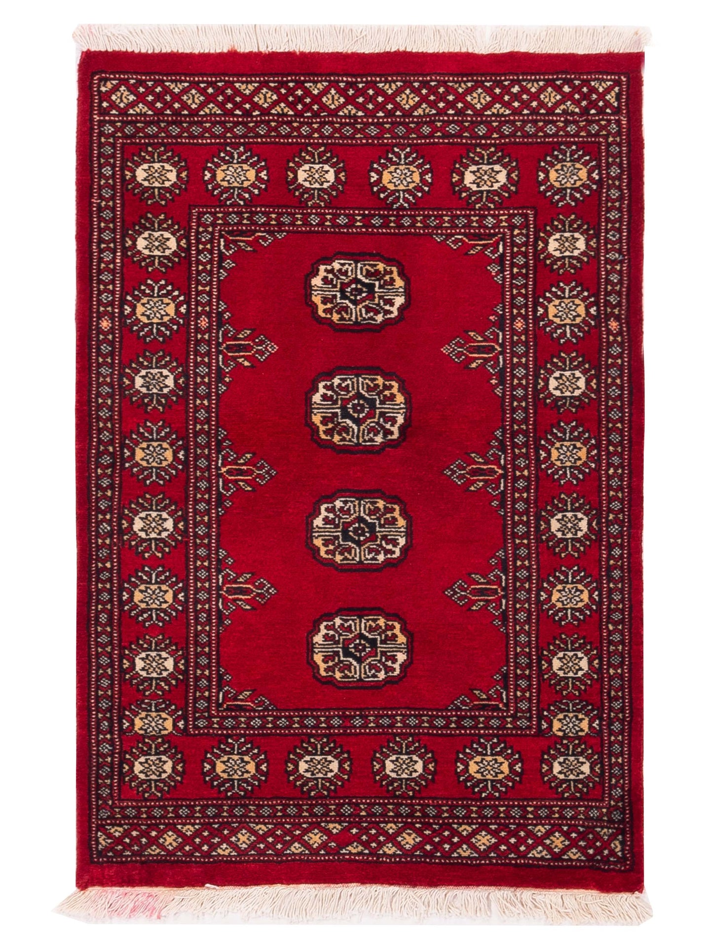 Nomad Bokhara  Red Red Traditional