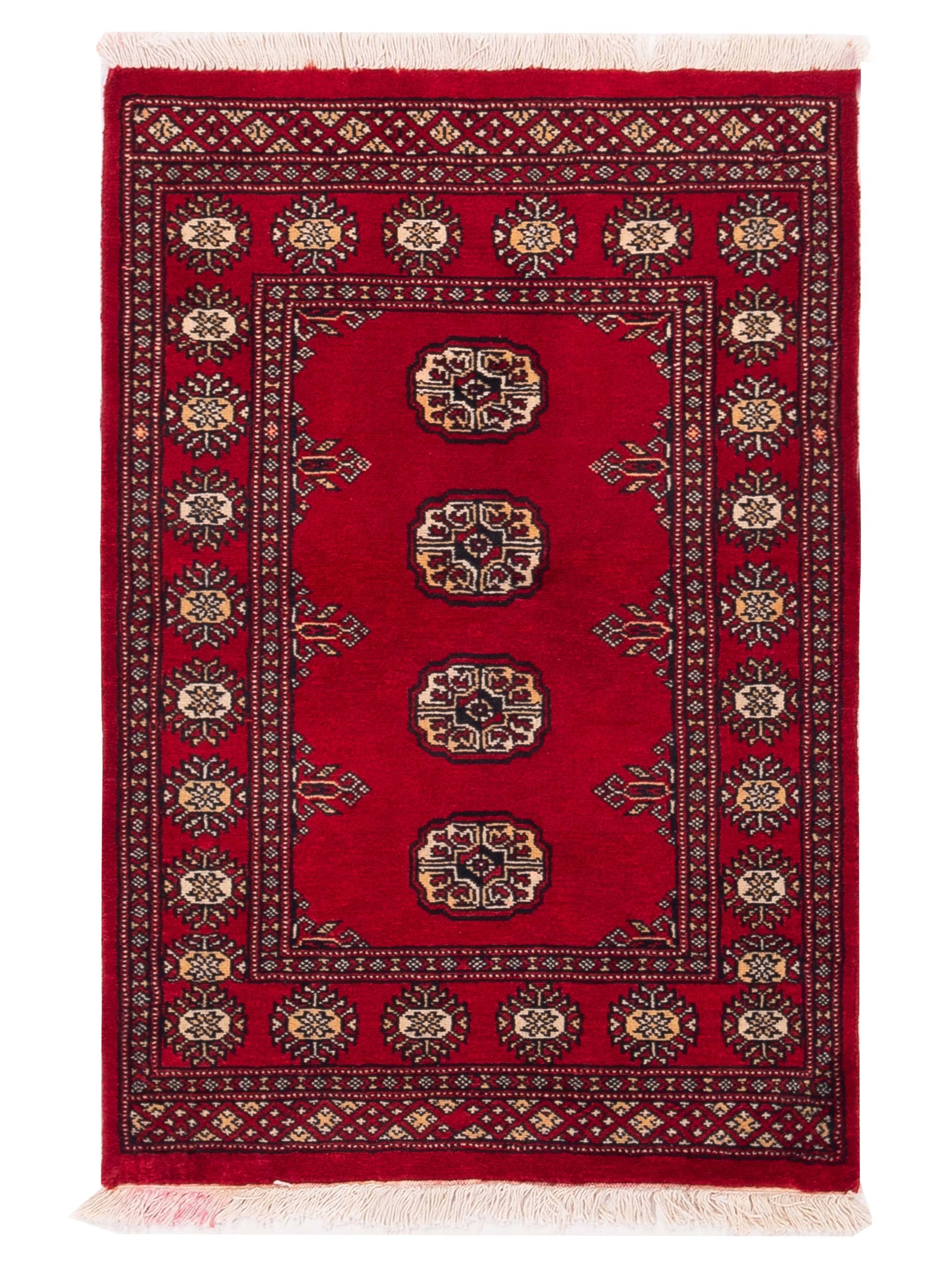 Nomad Bokhara  Red Red Traditional