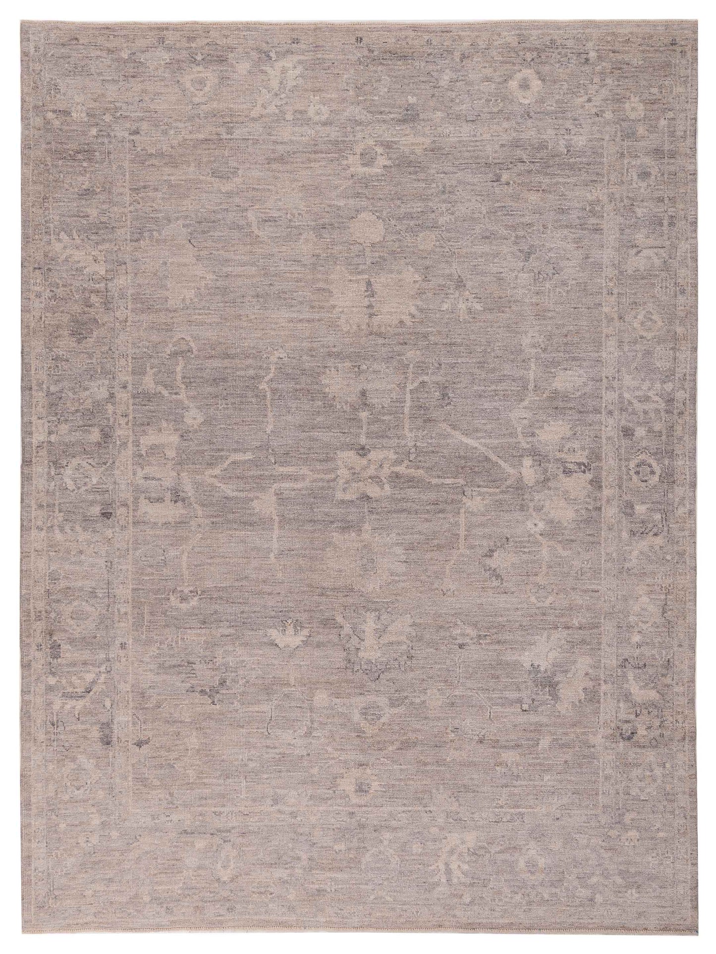 Anadol Angora Oushak  Gray Gray Traditional