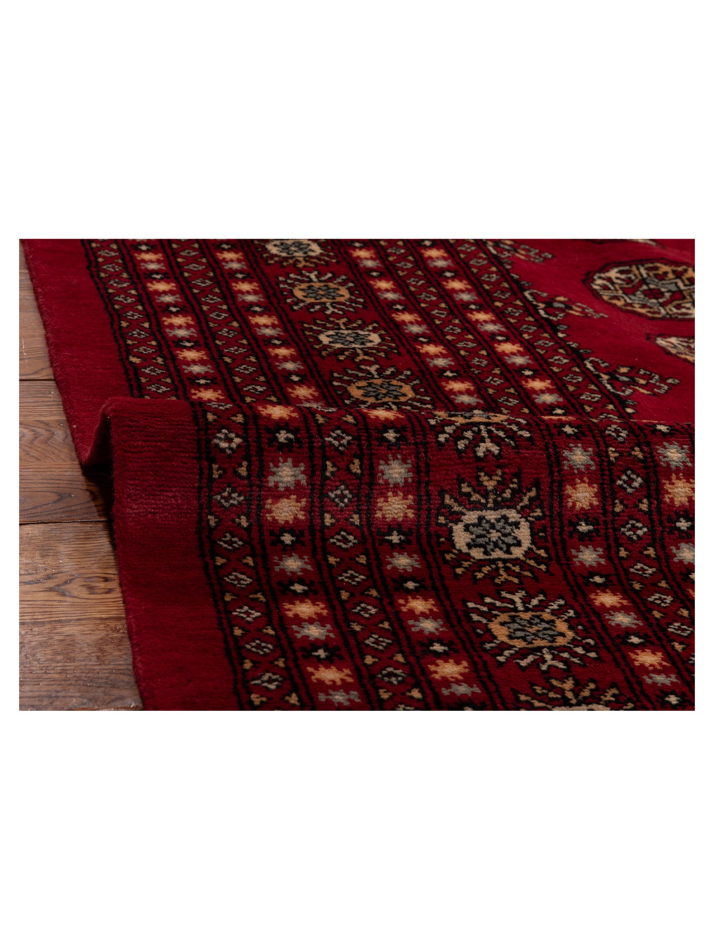 Bokhara 153391 Red Red 9.4x12.2 Hand Knotted Rug
