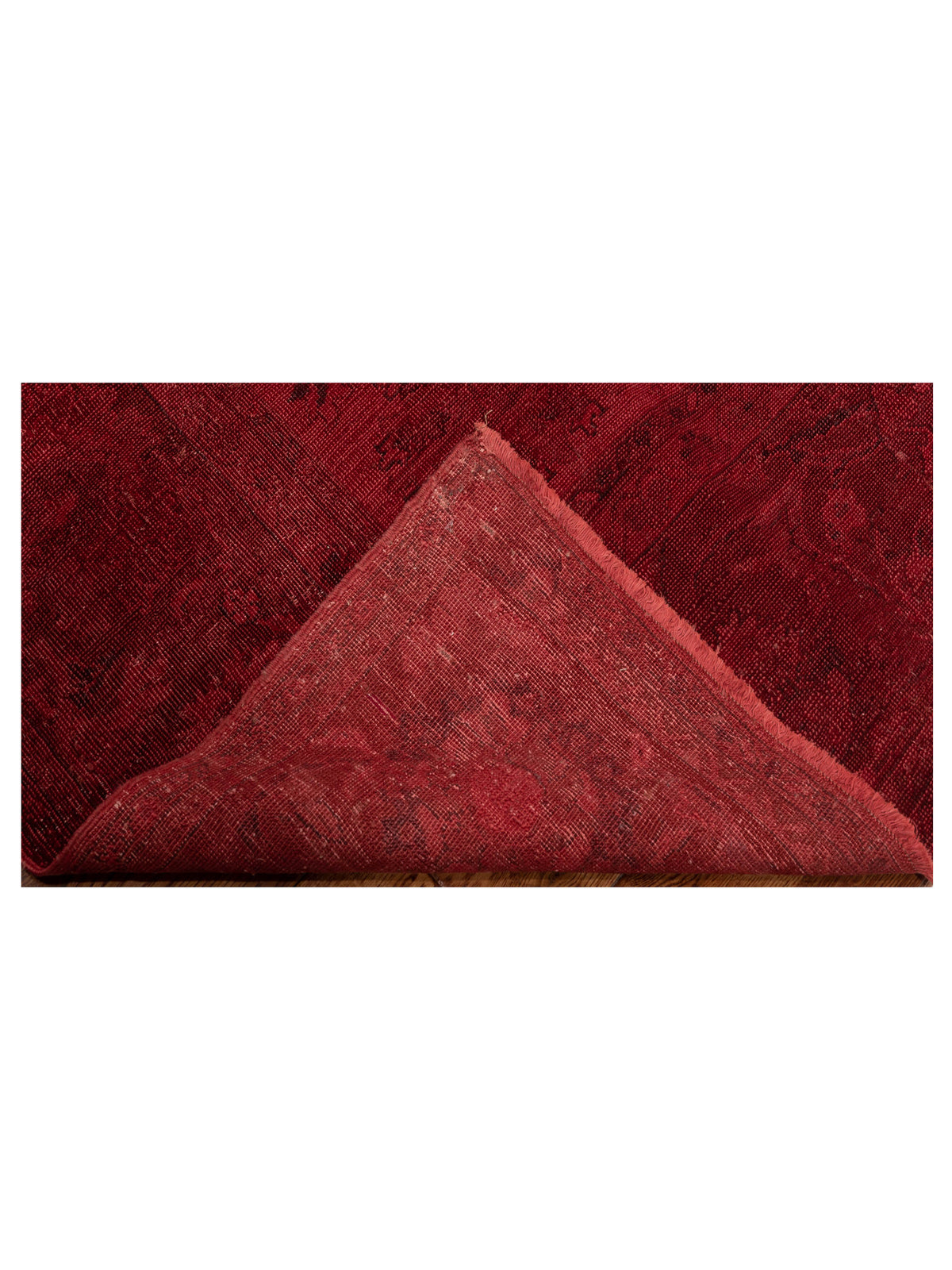 Vintage 70911 Red 9.1x11.11 Hand Knotted Rug