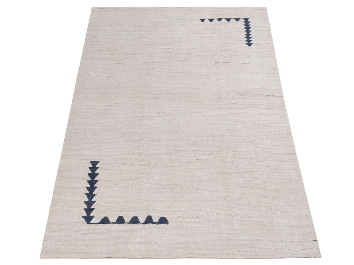 Aladdin 150790 Ivory Ivory 8x9.7 Hand Woven Rug