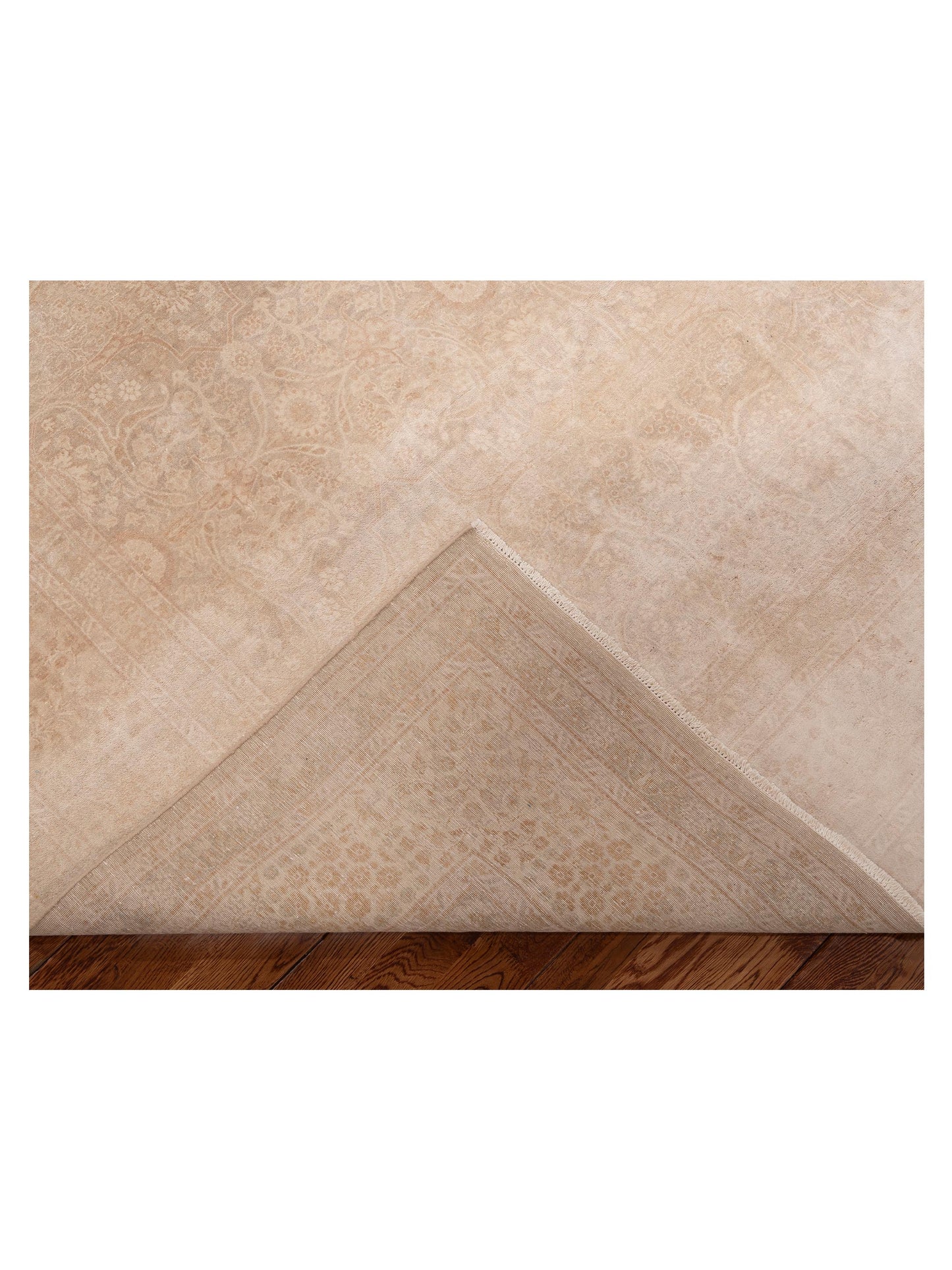 Vintage 111397 Silver 8x10.2 Hand Knotted Rug