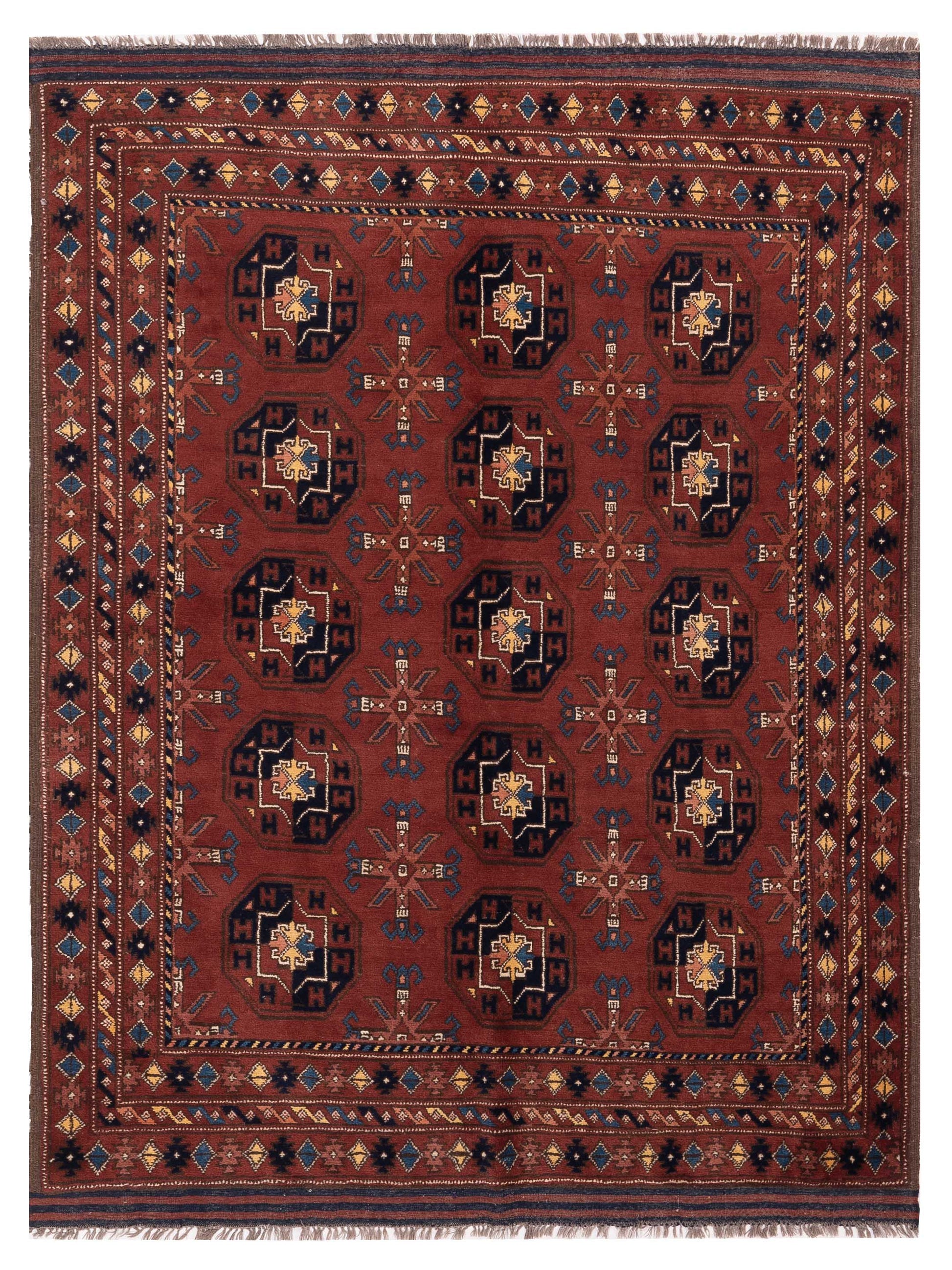 Nomad Afghan Belcik  Red Red Tribal