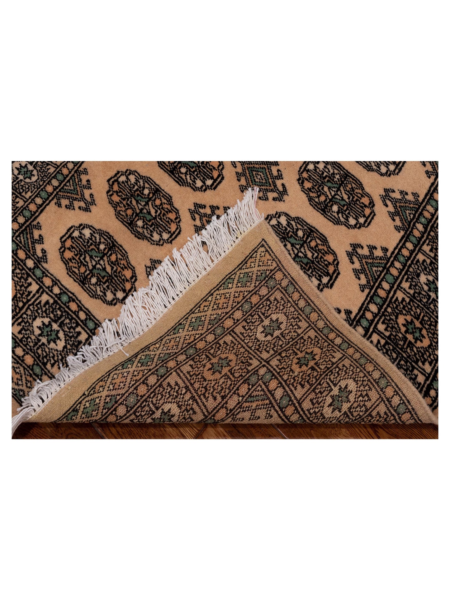 Bokhara 147877 Beige Beige 3.1x4.7 Hand Knotted Rug