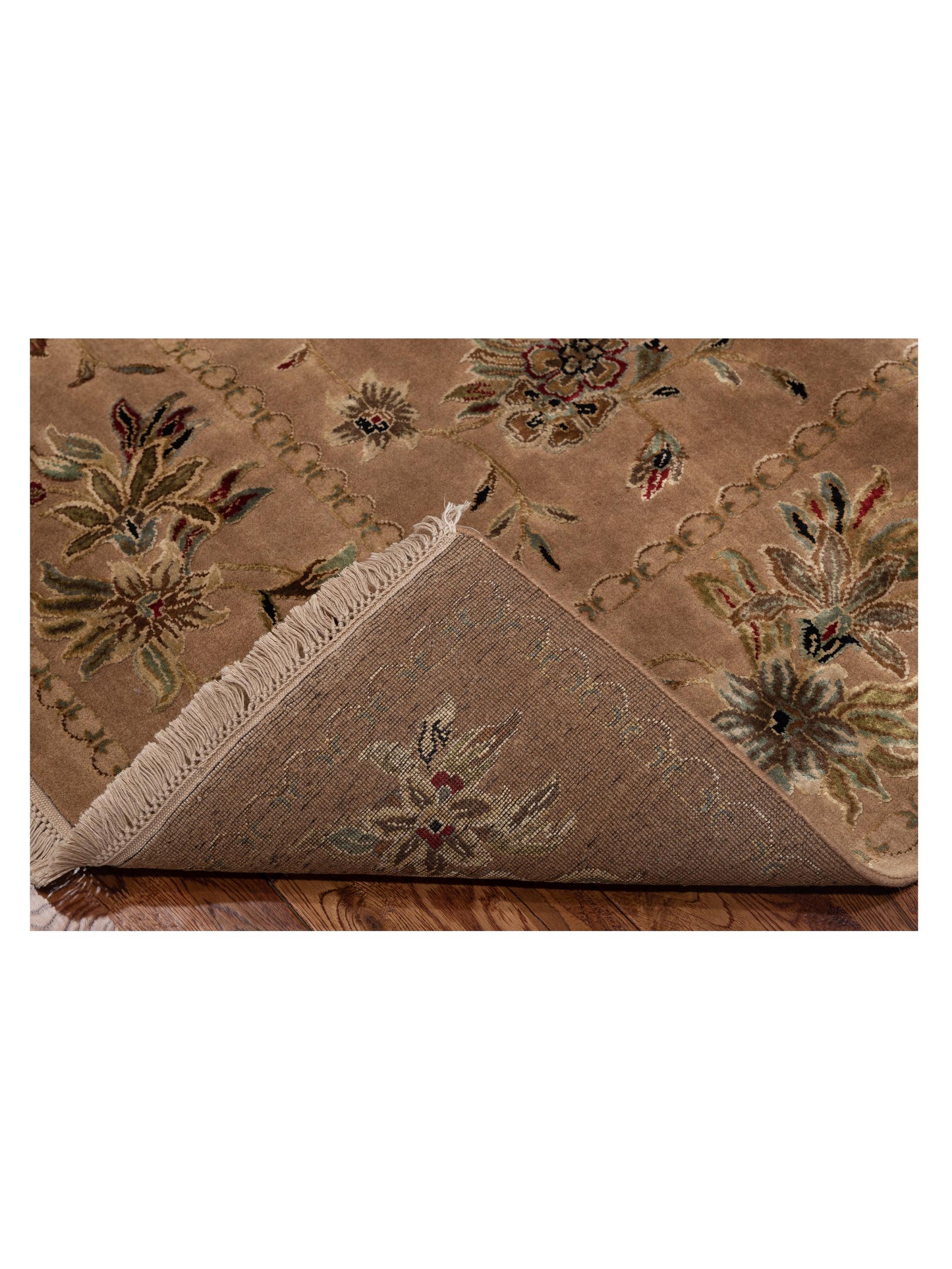 Imperial Silk 110927 Brown Brown 7.10x10.3 Hand Knotted Rug