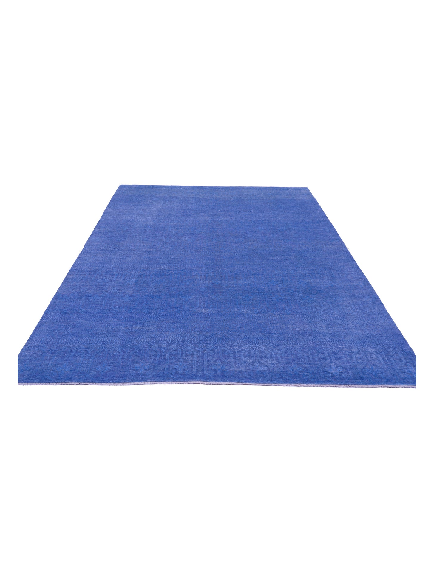 Tibetino 128063 Blue 9x12 Hand Knotted Rug