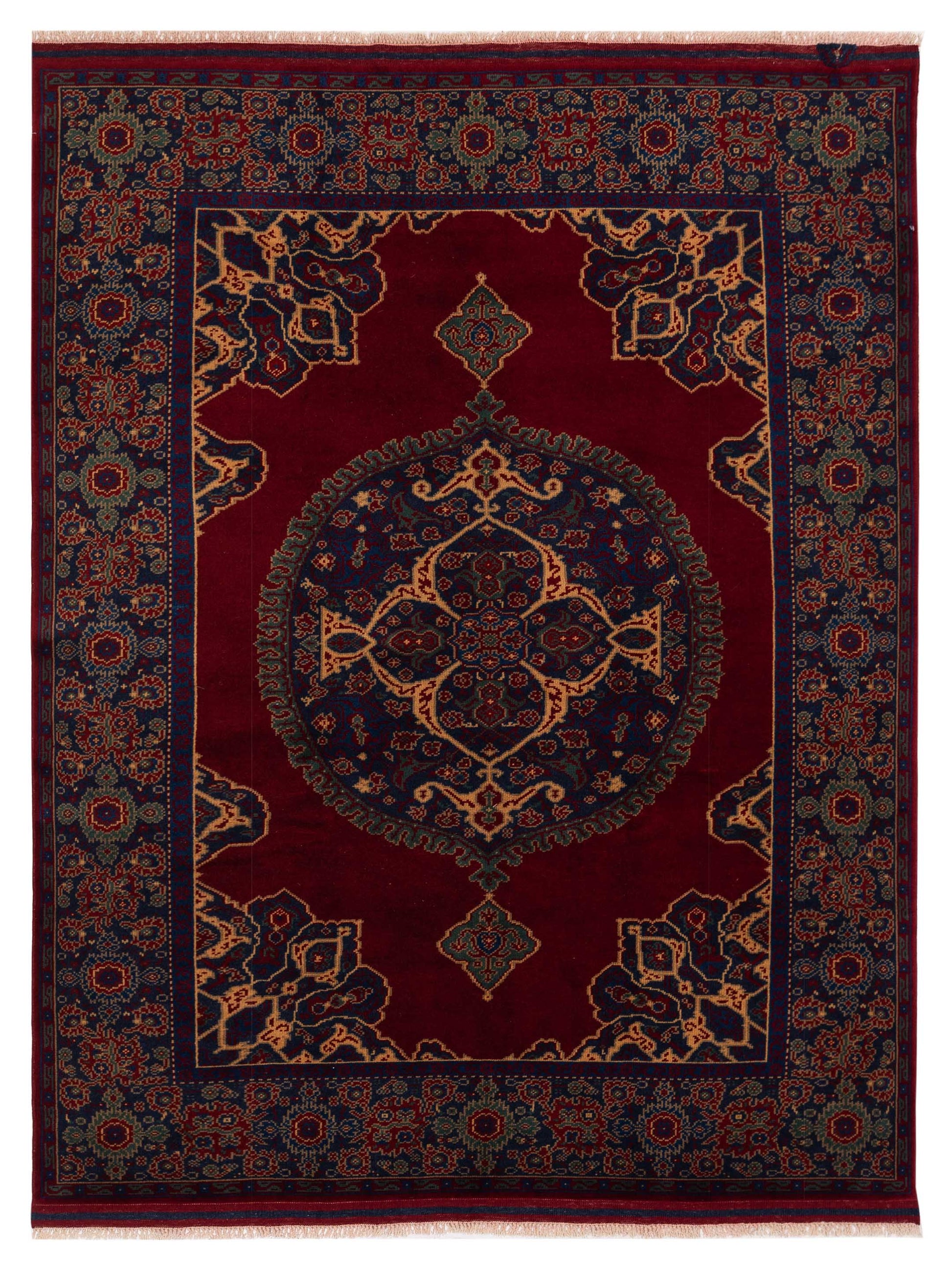 Pasha Turkish Shirwan  Red Blue Traditional