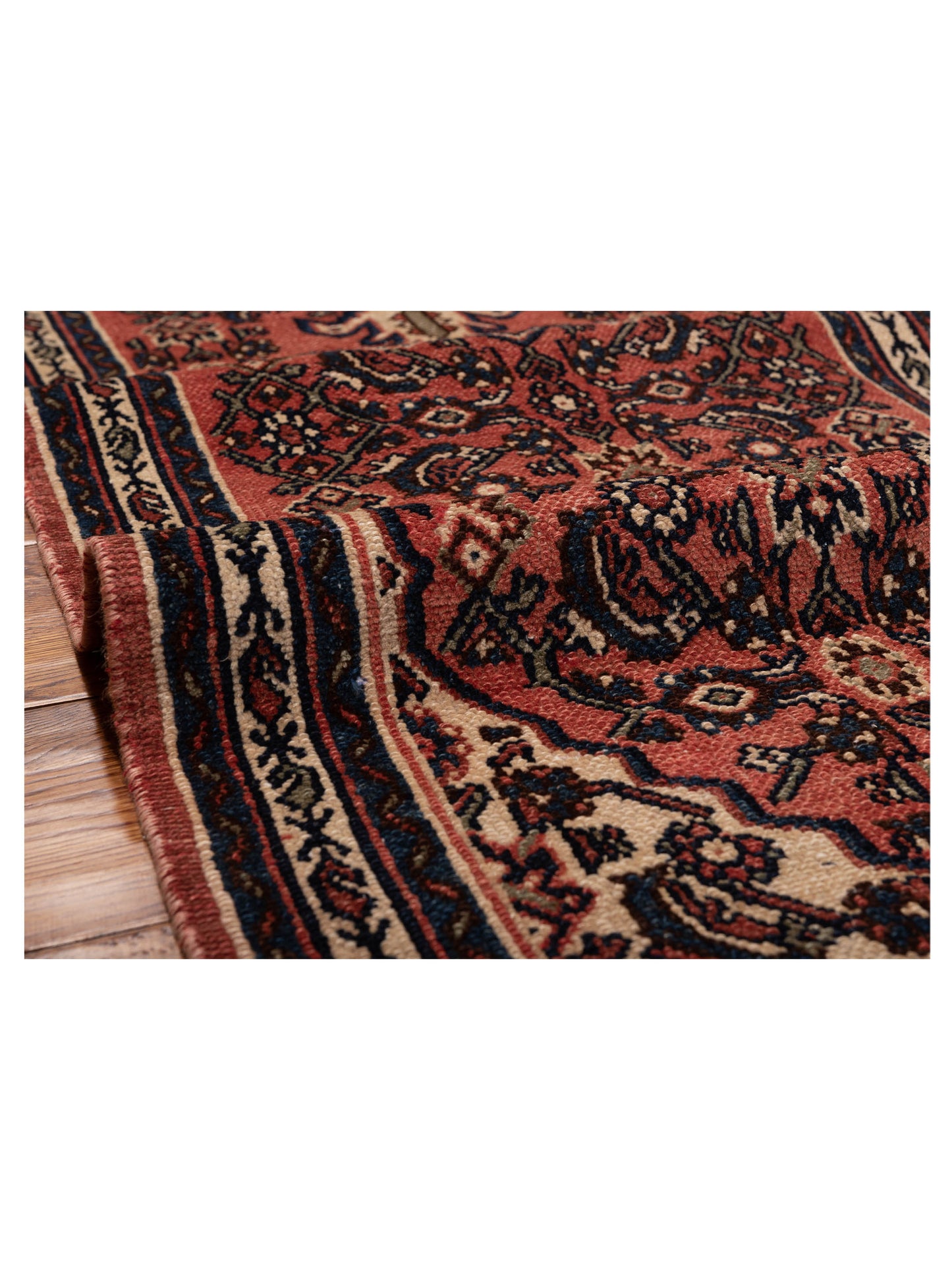 Persian 147752 Pink Ivory 2.7x9.11 Hand Knotted Rug
