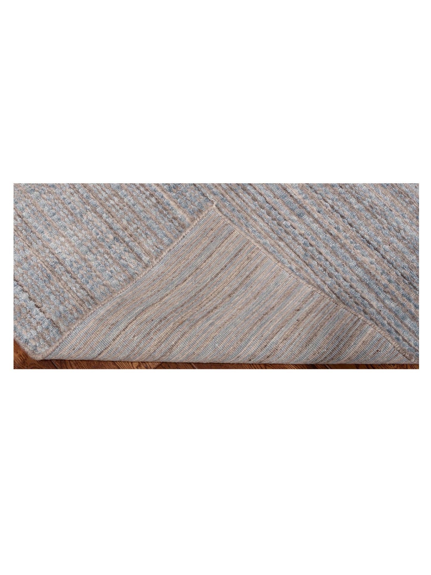 Himalayan 144861 Blue Brown 3.1x5.1 Hand Knotted Rug