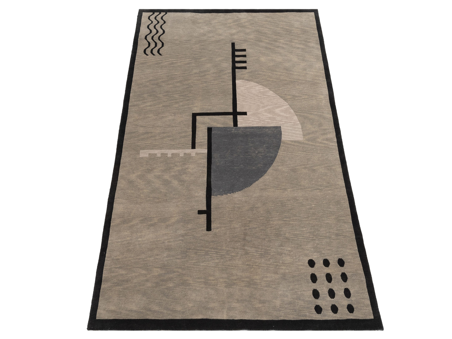 Himalayan 86151 Blue Green 6x9 Hand Knotted Rug