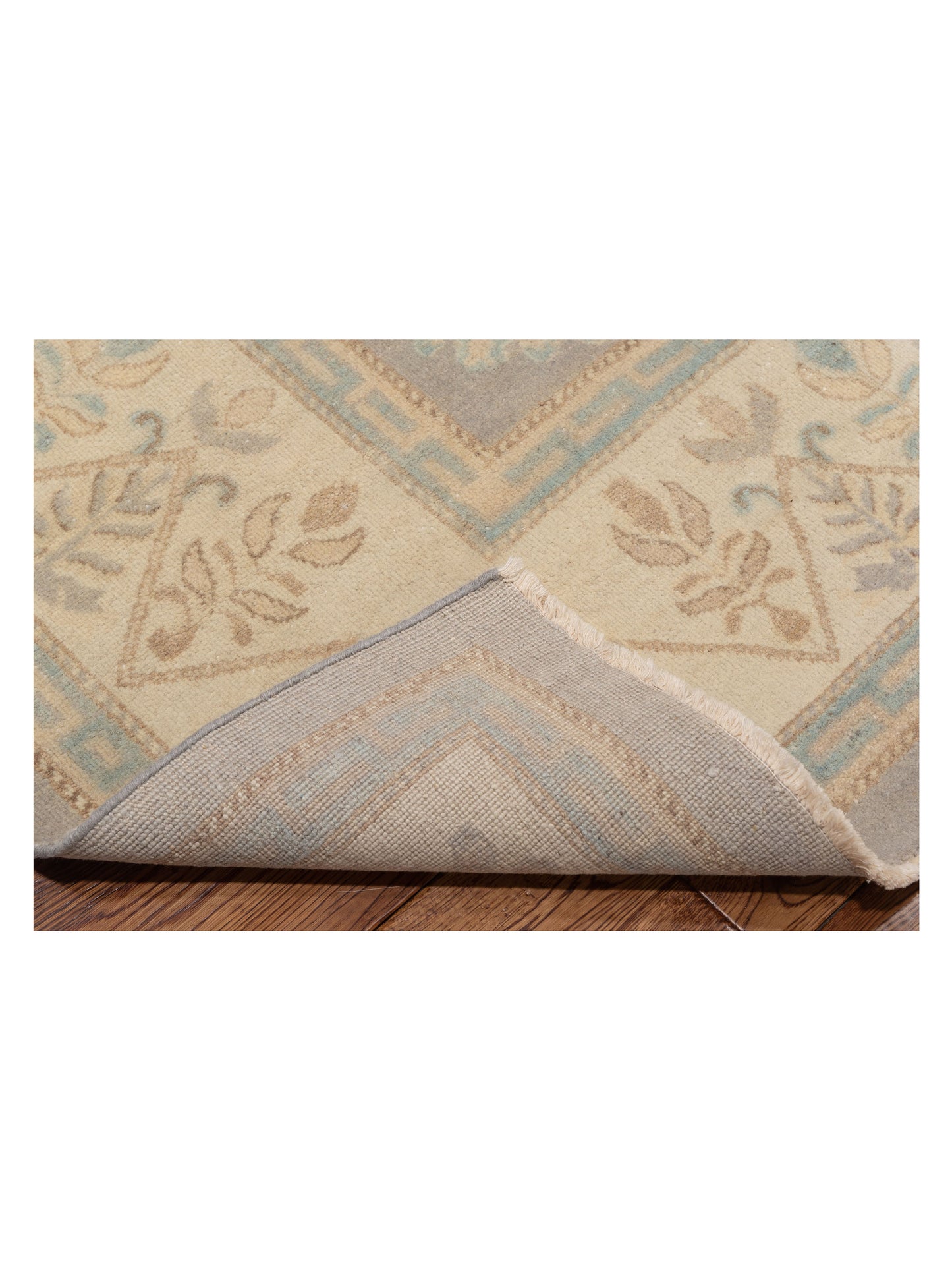 Stella 124396 Gray Ivory 7.10x10.1 Hand Knotted Rug