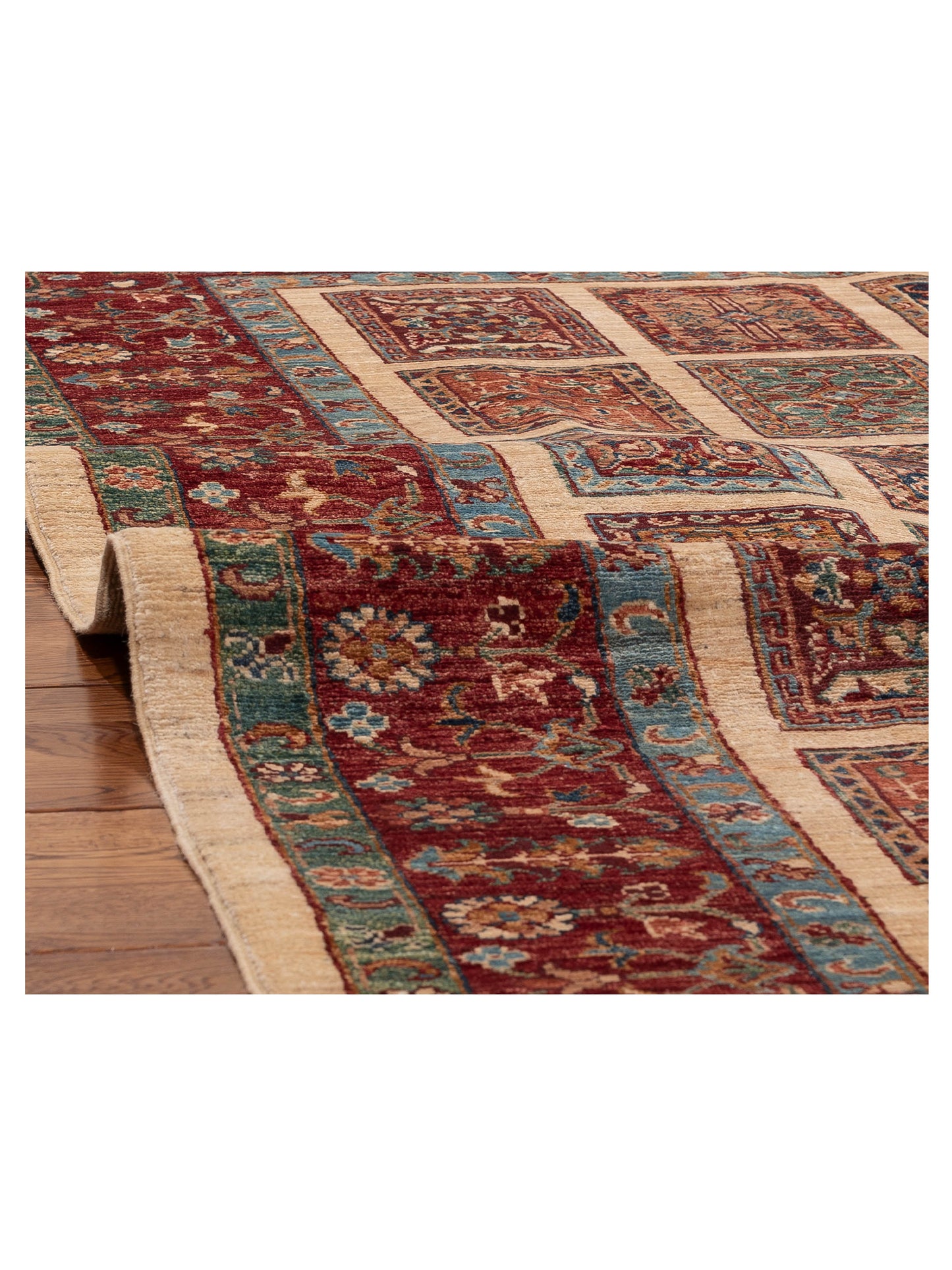 Khorjin 156190 Multi Multi 5.9x8 Hand Knotted Rug