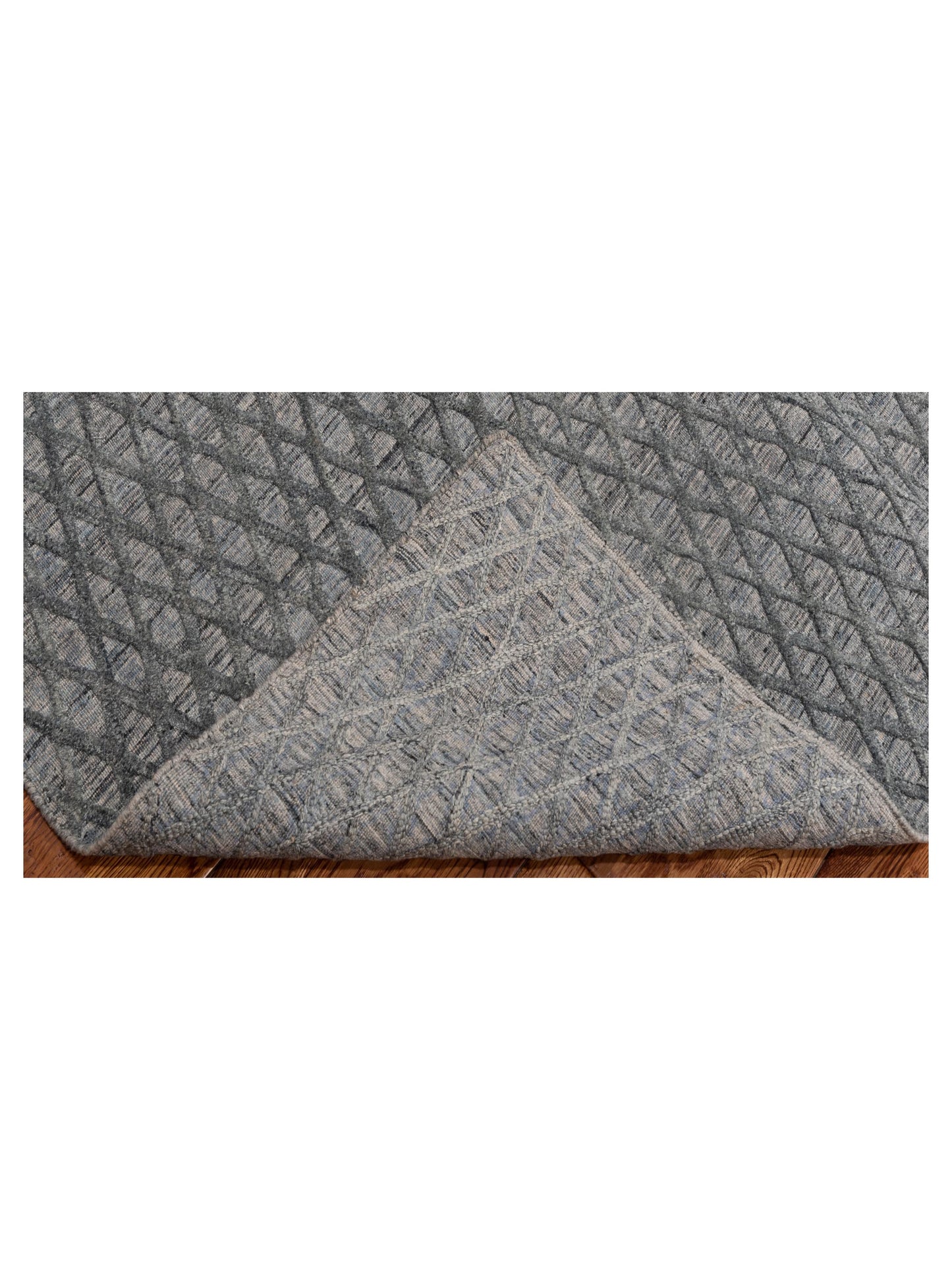 Himalayan 142600 Blue Gray 4.1x6.1 Hand Knotted Rug