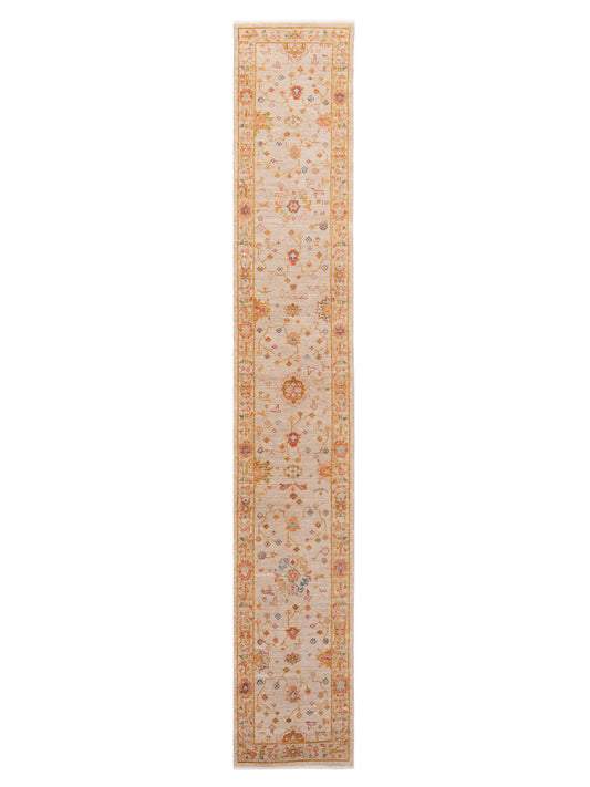 Anadol Angora Oushak  Ivory Ivory Traditional