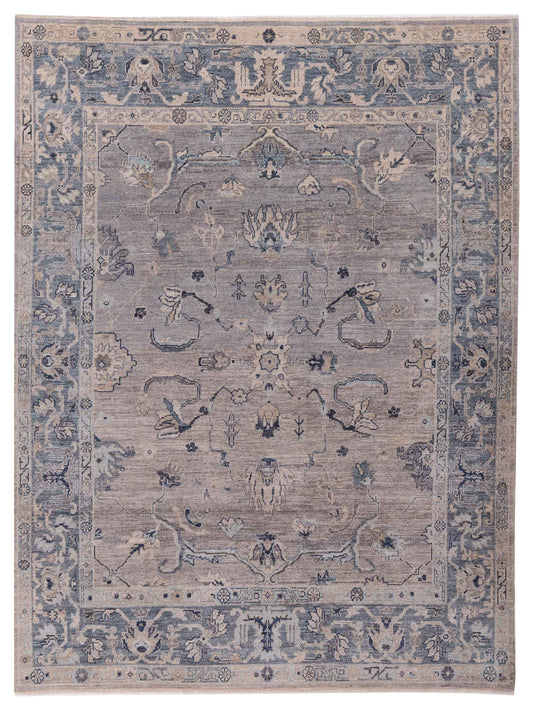 Anadol Angora Oushak  Gray Blue Traditional