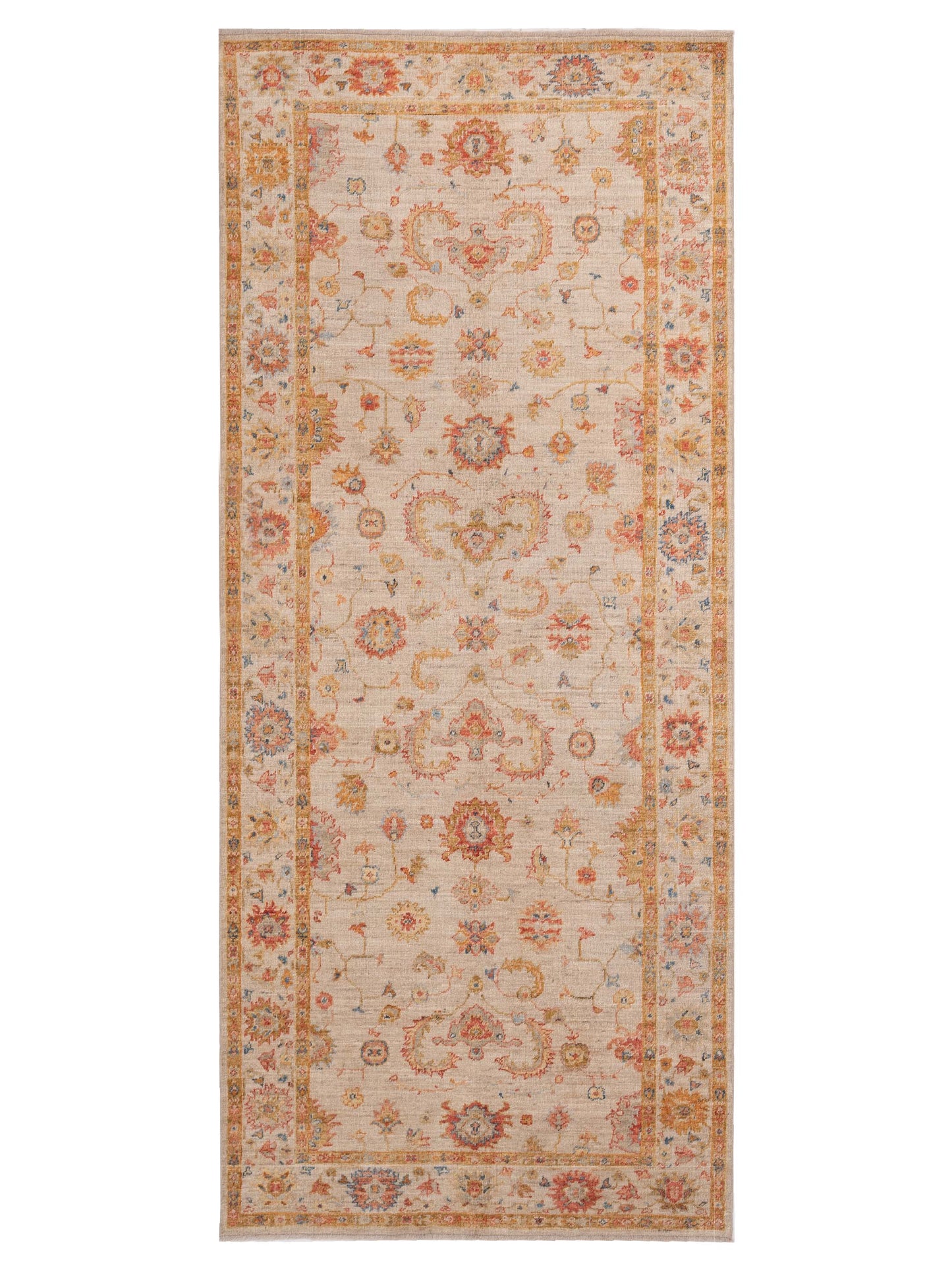 Anadol Angora Oushak  Ivory Ivory Traditional