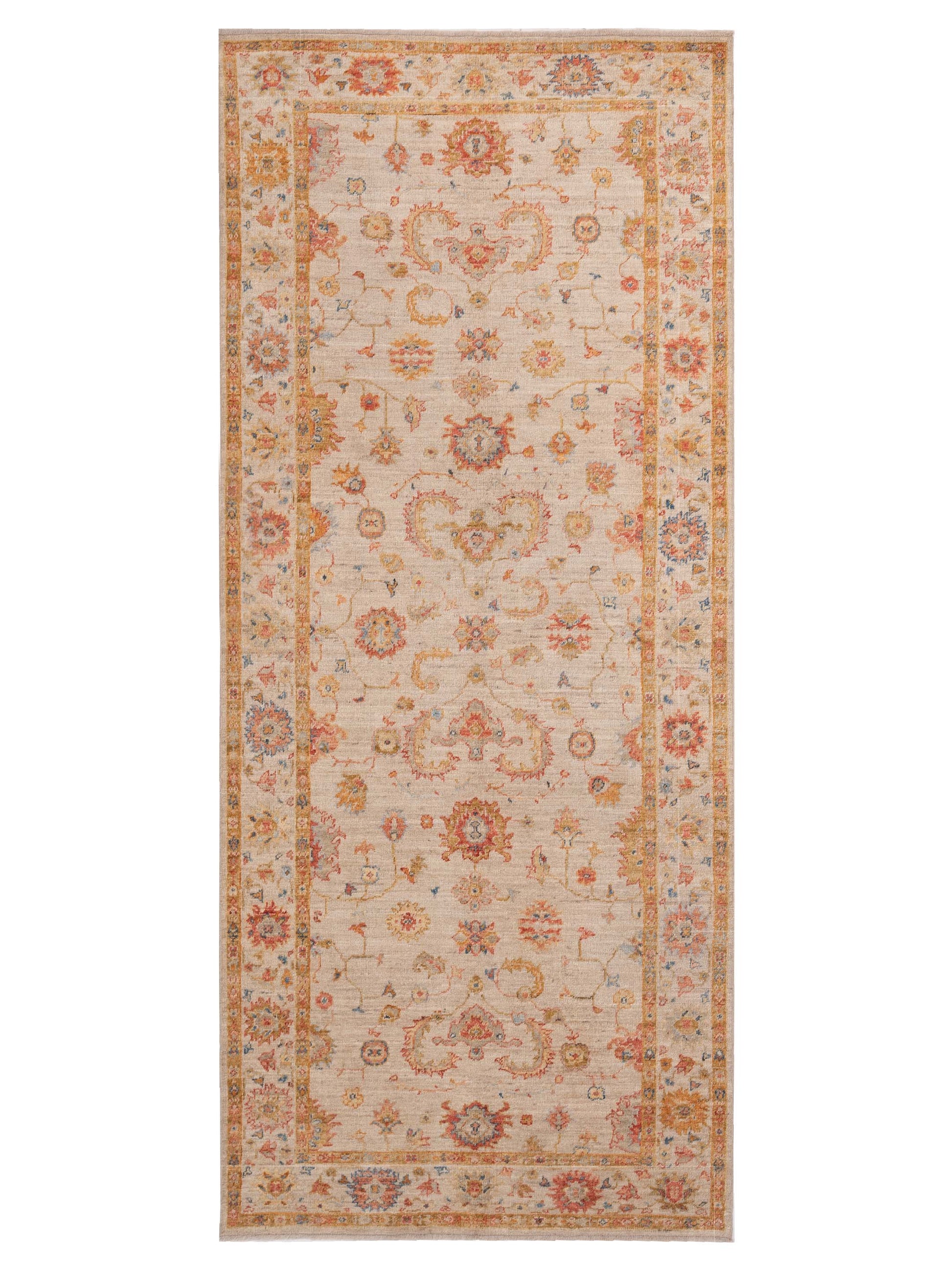 Anadol Angora Oushak  Ivory Ivory Traditional