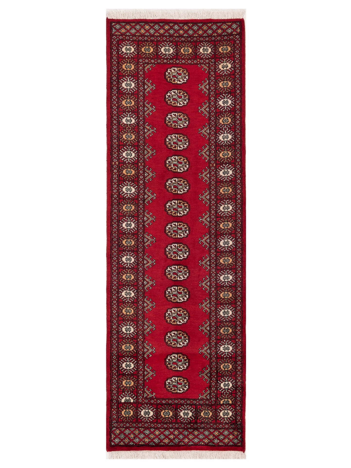 Nomad Bokhara  Red Red Traditional