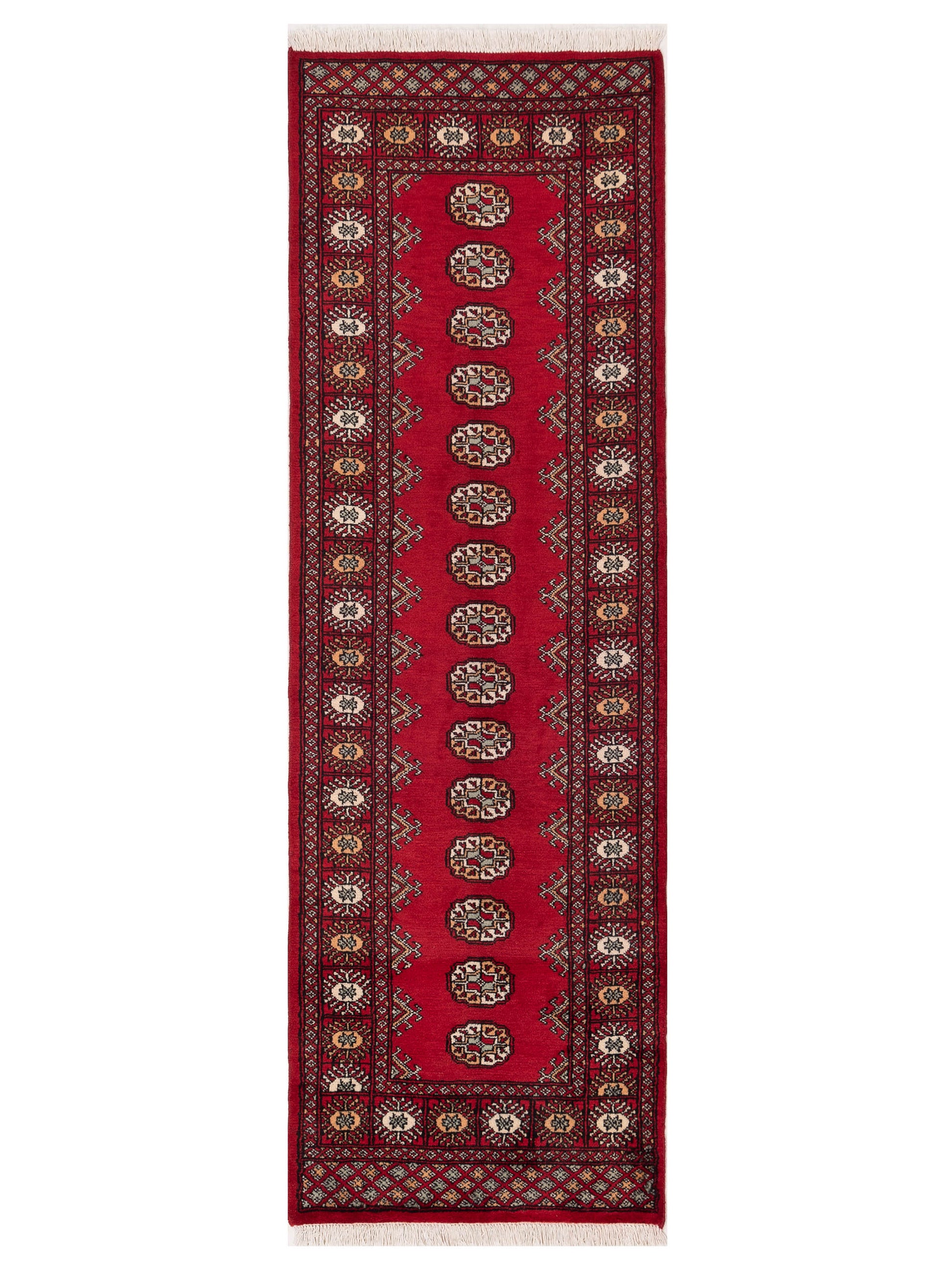 Nomad Bokhara  Red Red Traditional