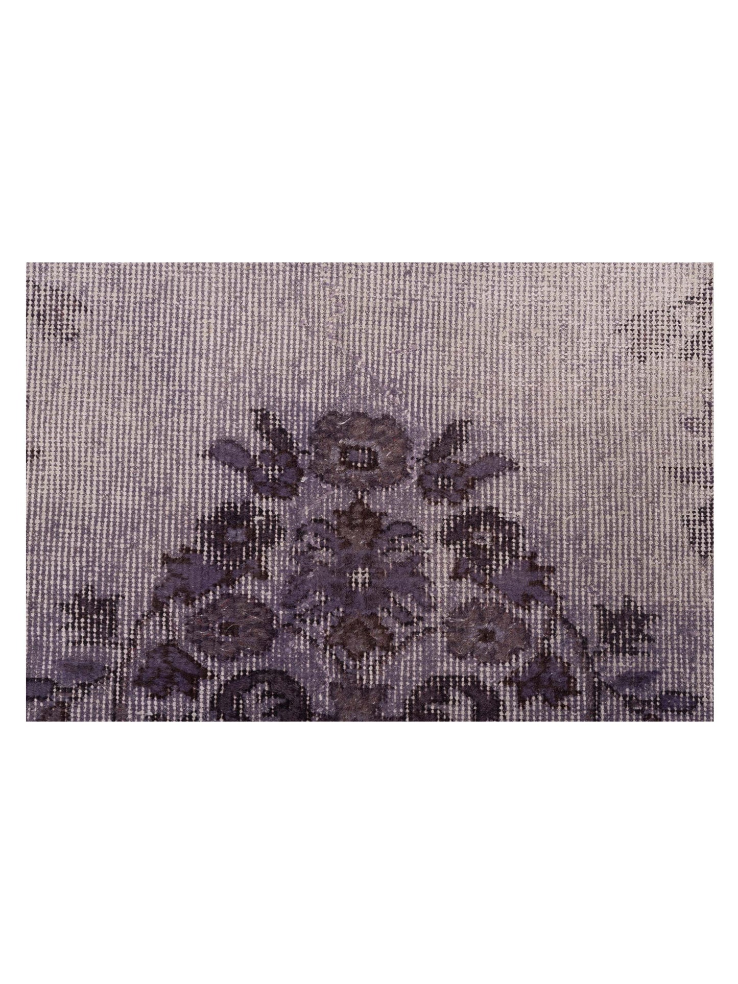 Vintage 121968 Purple 6.3x10 Hand Knotted Rug