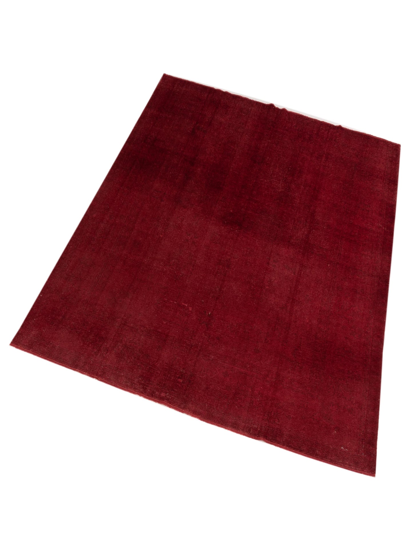 Vintage 74685 Red 8.3x9.9 Hand Knotted Rug