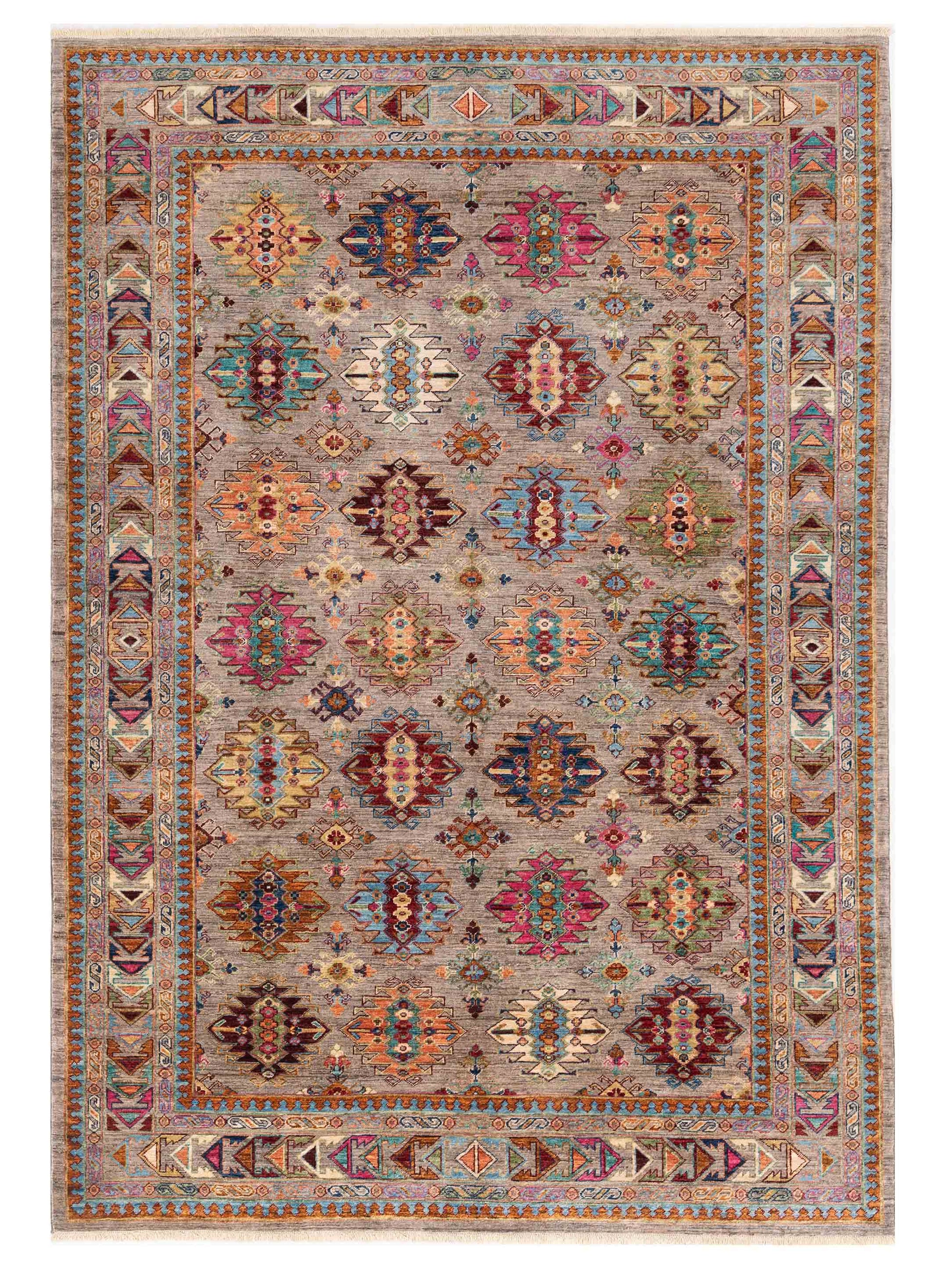 Nomad Kazak  Gray Gray Tribal