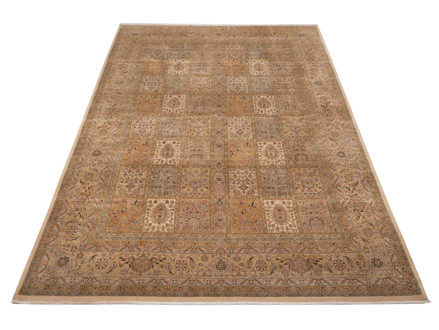Ghazani 147841 Multi Multi 11.10x16.1 Hand Knotted Rug